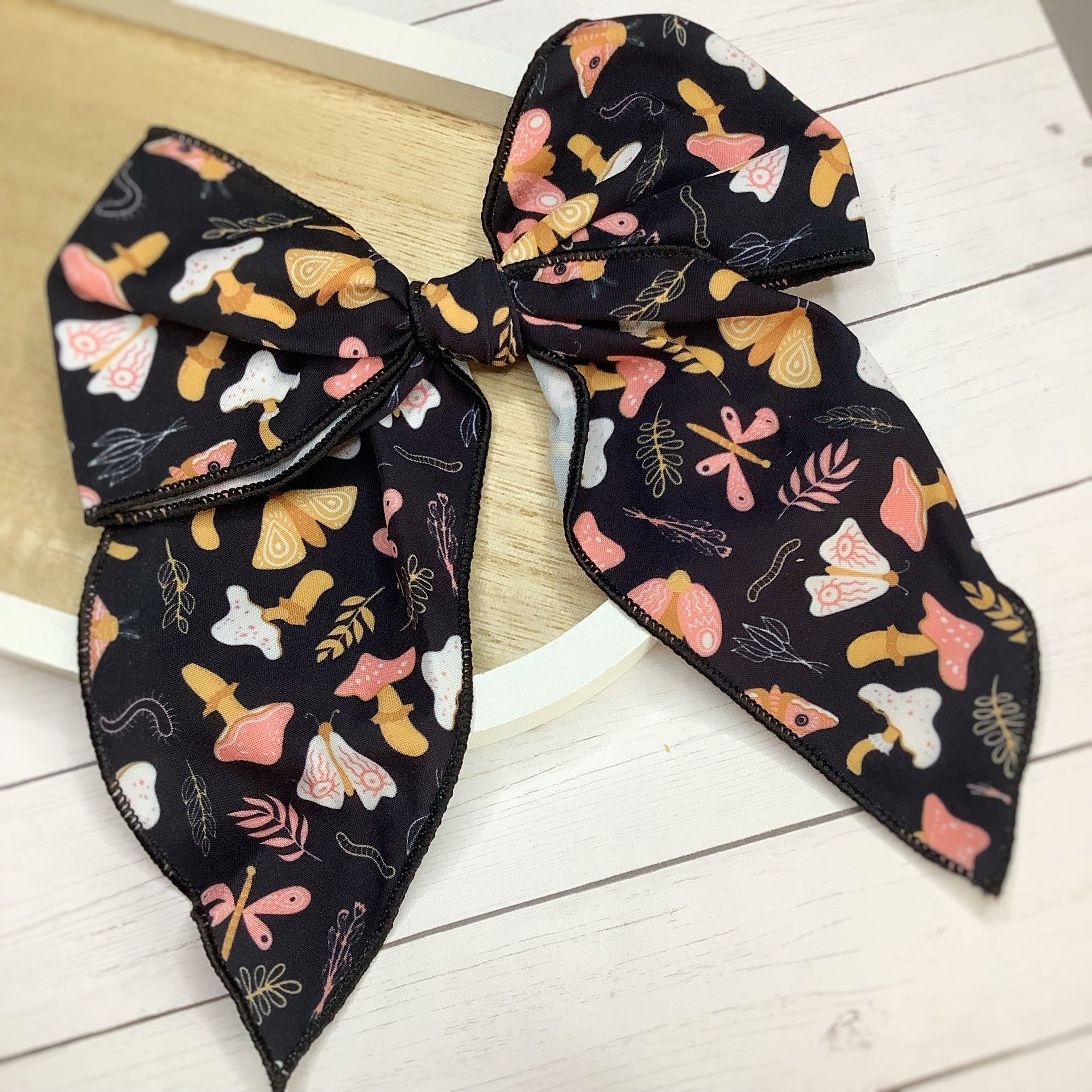 Dark Earthy Vibes  Bow Strip and Scrunchie Collection