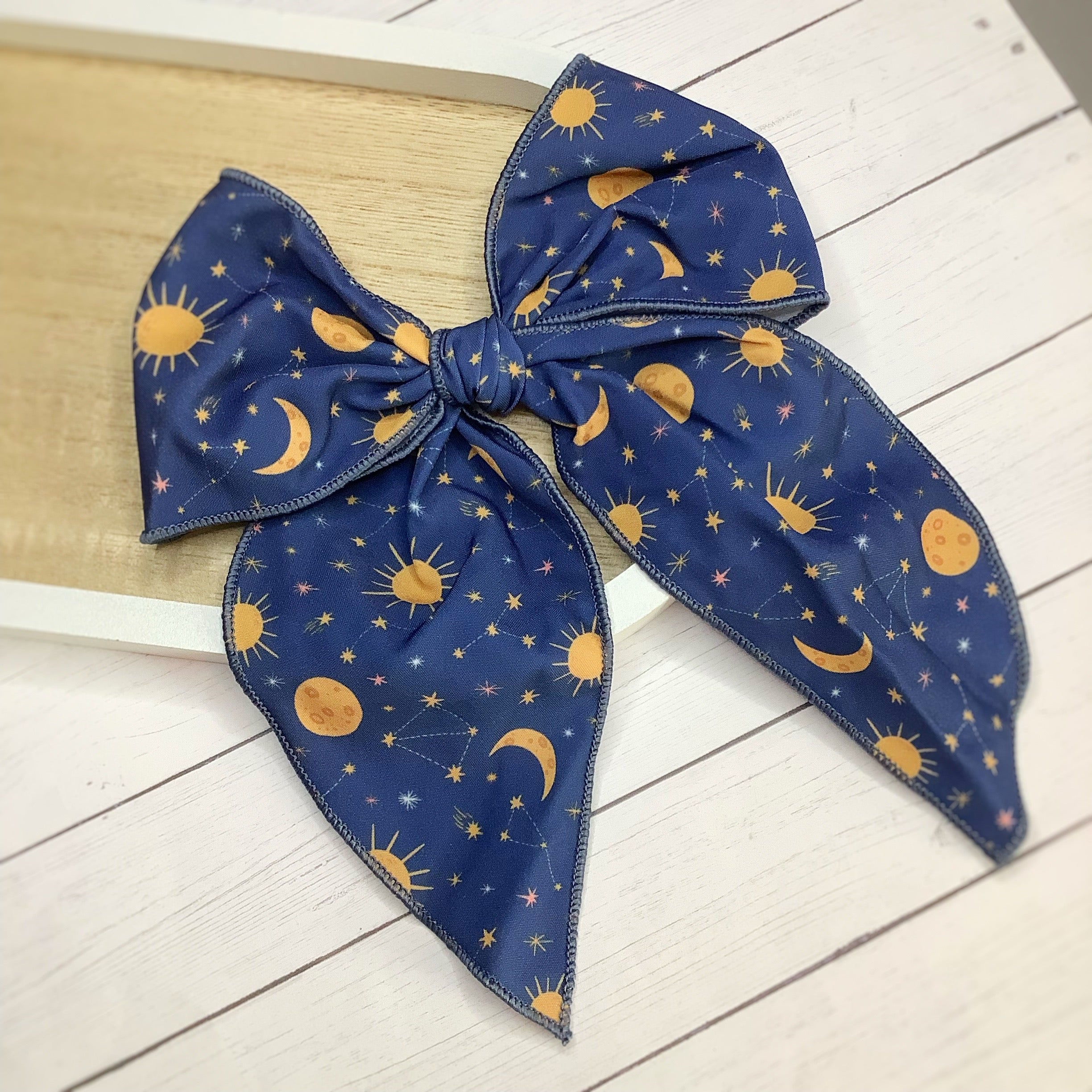 Celestial Queen Bow Strip and Scrunchie Collection