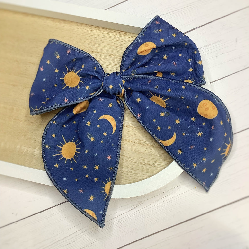 Celestial Queen Bow Strip and Scrunchie Collection