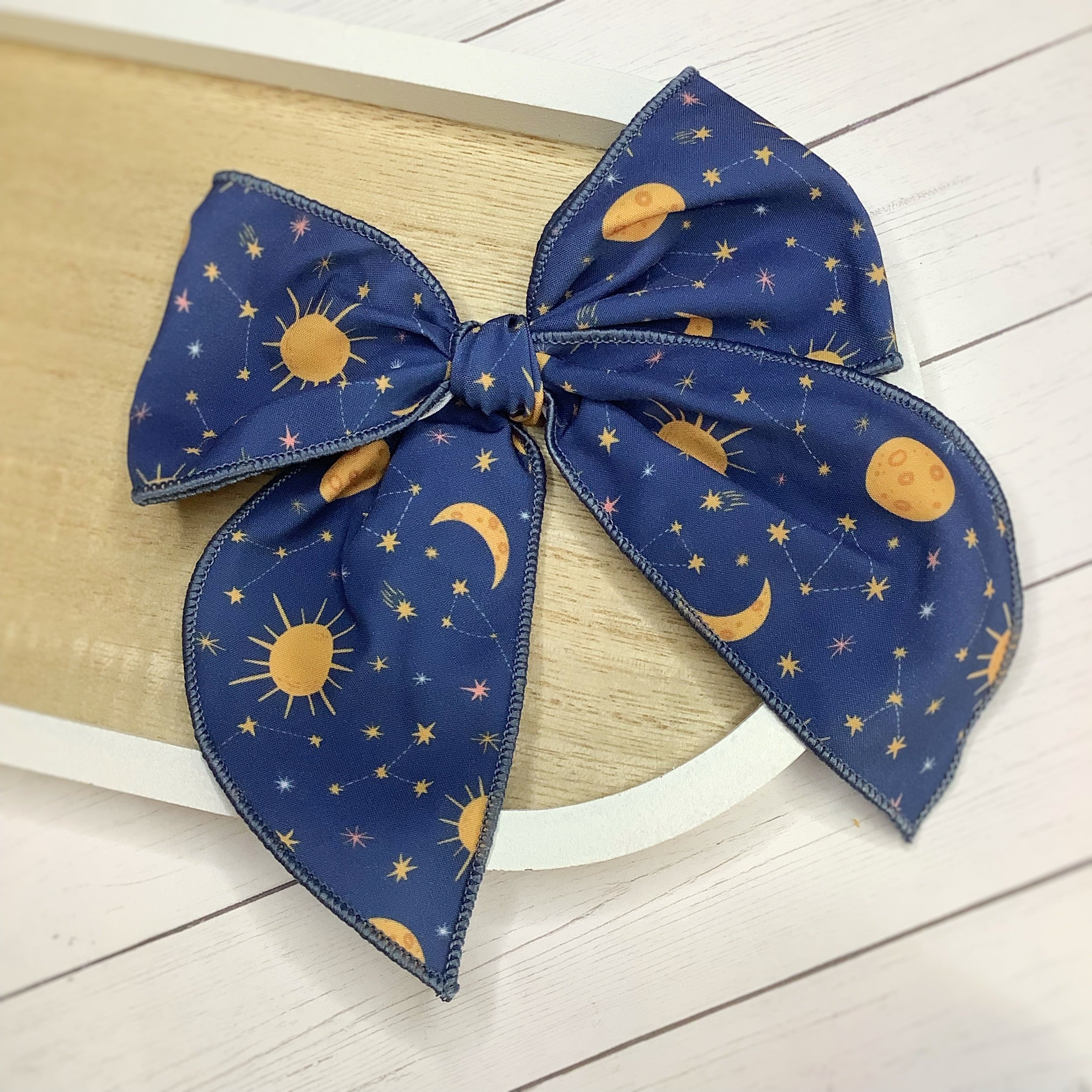 Celestial Queen Bow Strip and Scrunchie Collection