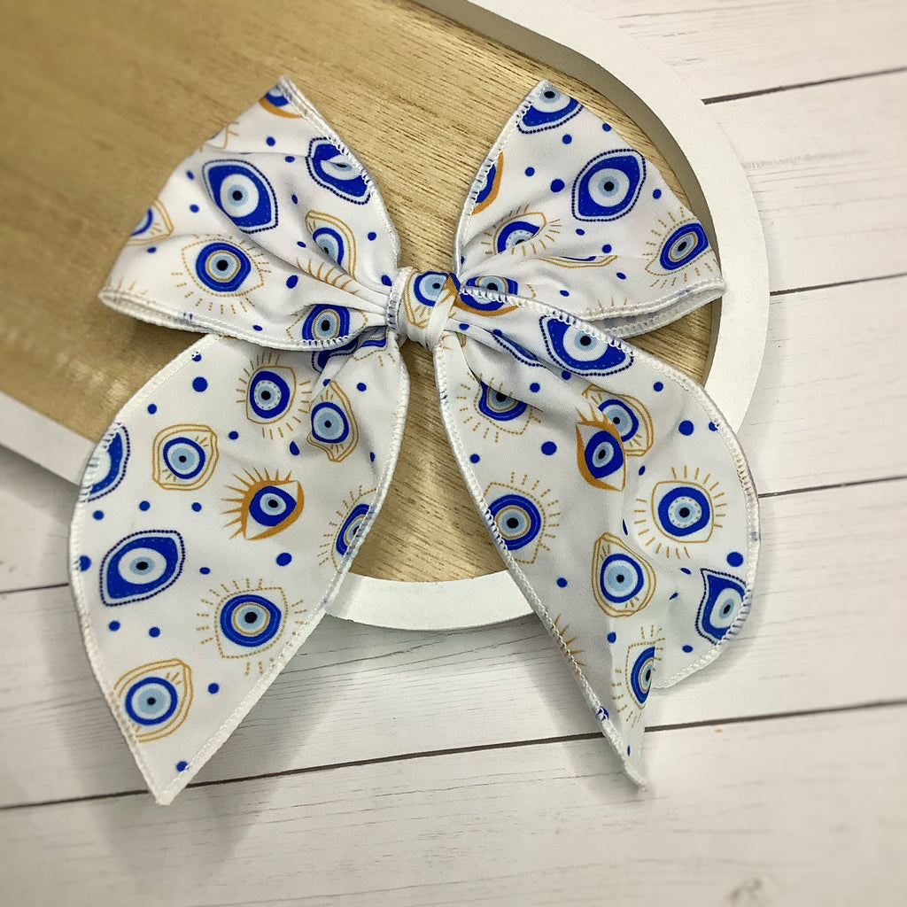 Evil Eye Quinn Scrunchie and Bow Collection