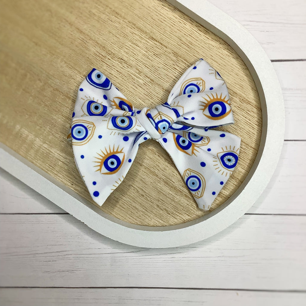 Evil Eye Quinn Scrunchie and Bow Collection