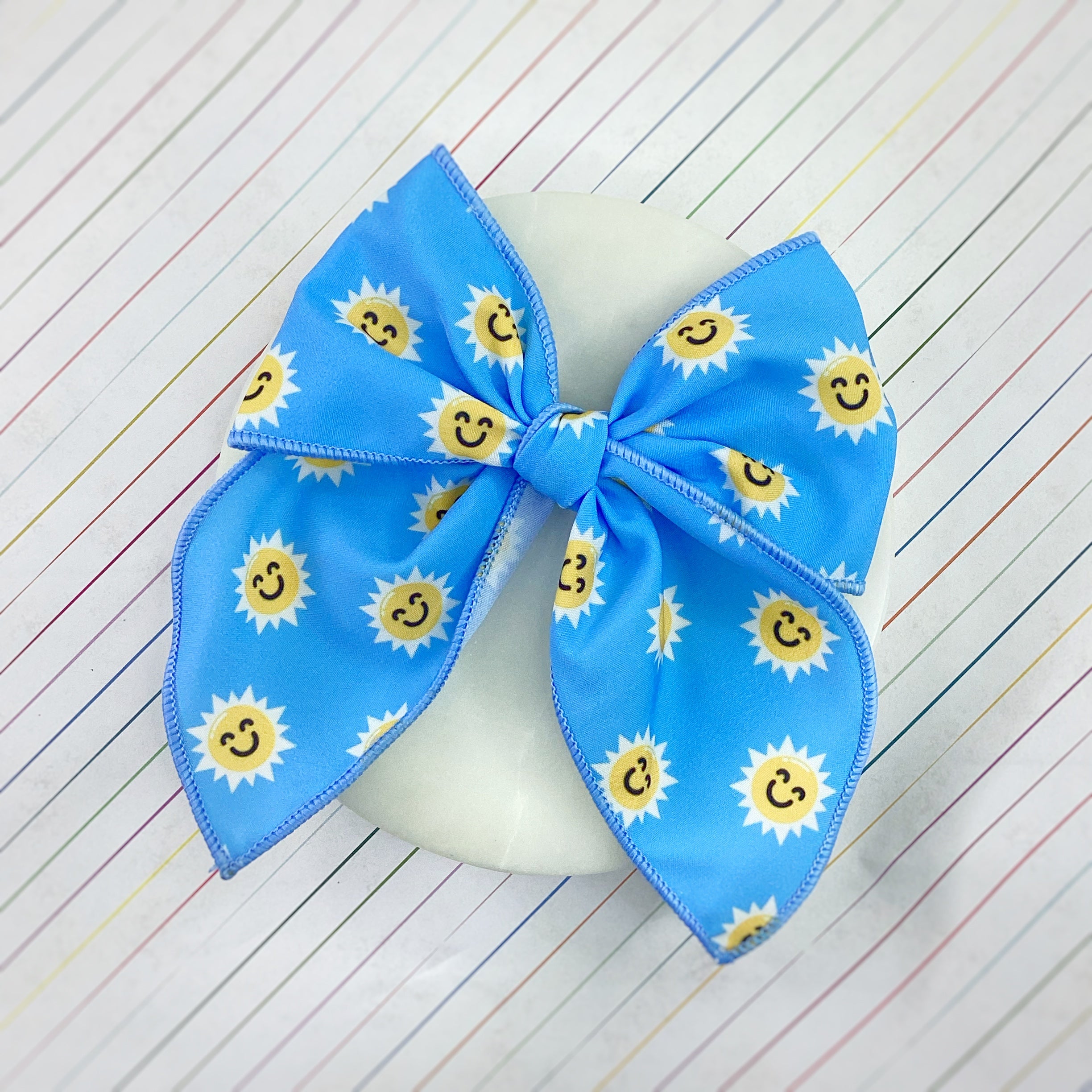 Sunny Day Bow Strip and Scrunchie Collection