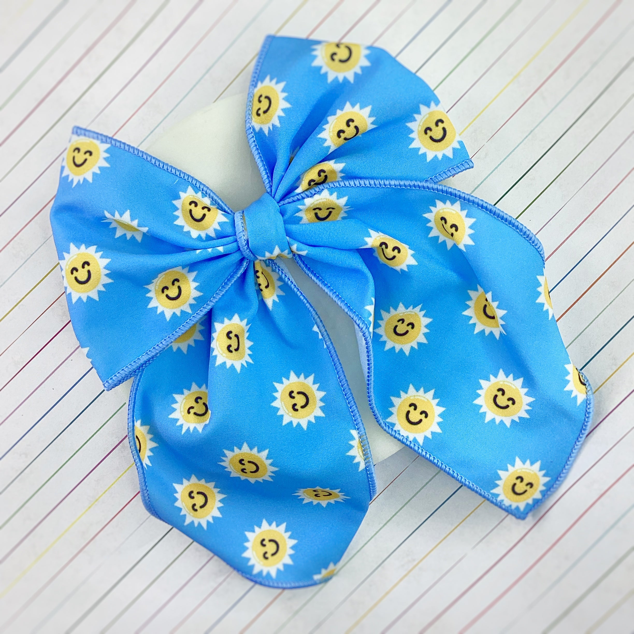 Sunny Day Bow Strip and Scrunchie Collection