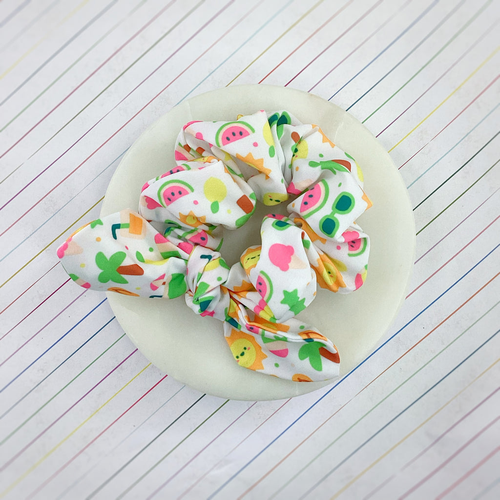 Summer Fun Bow Strip and Scrunchie Collection