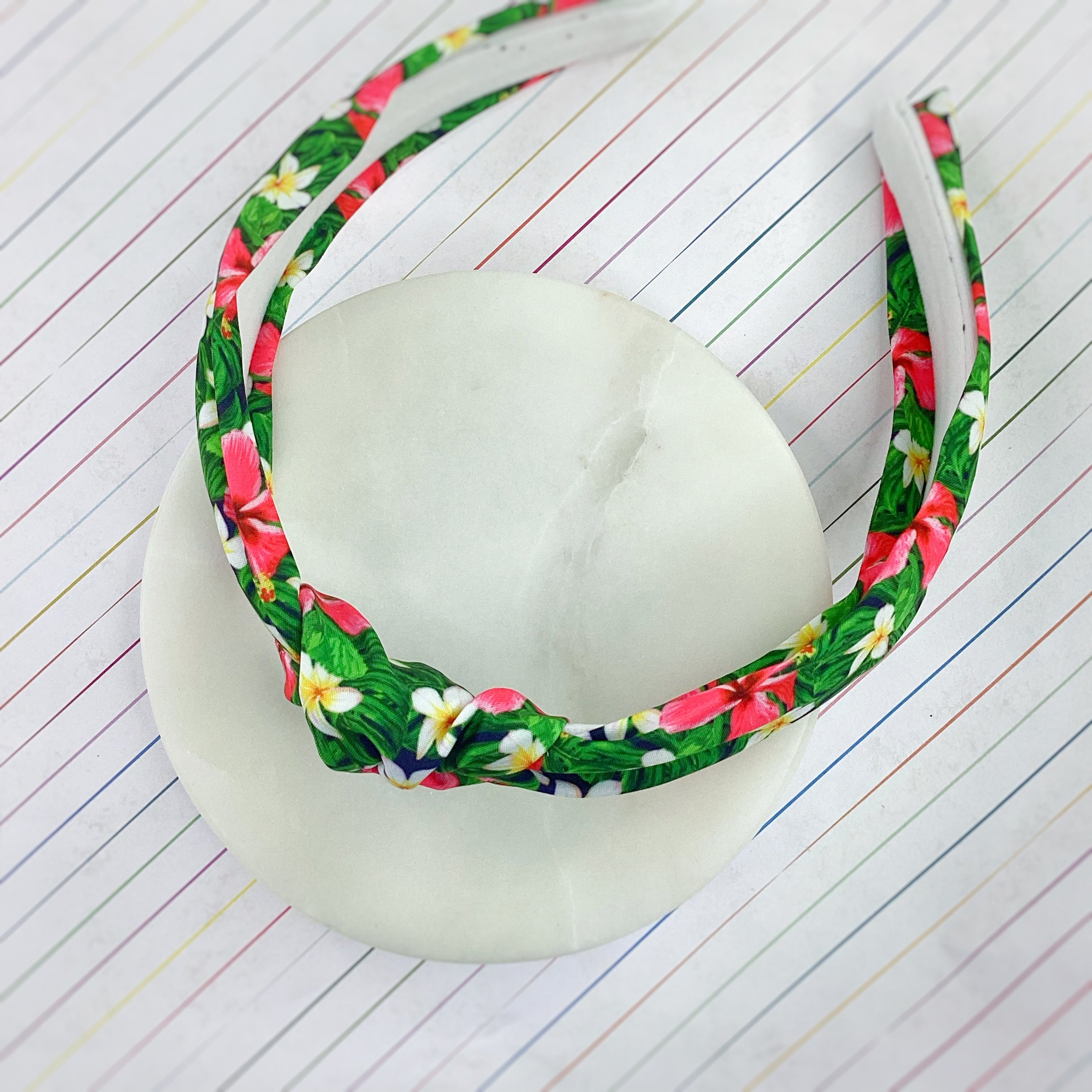 Hawaiian Shirt Bow Strip, Headband and Scrunchie Collection