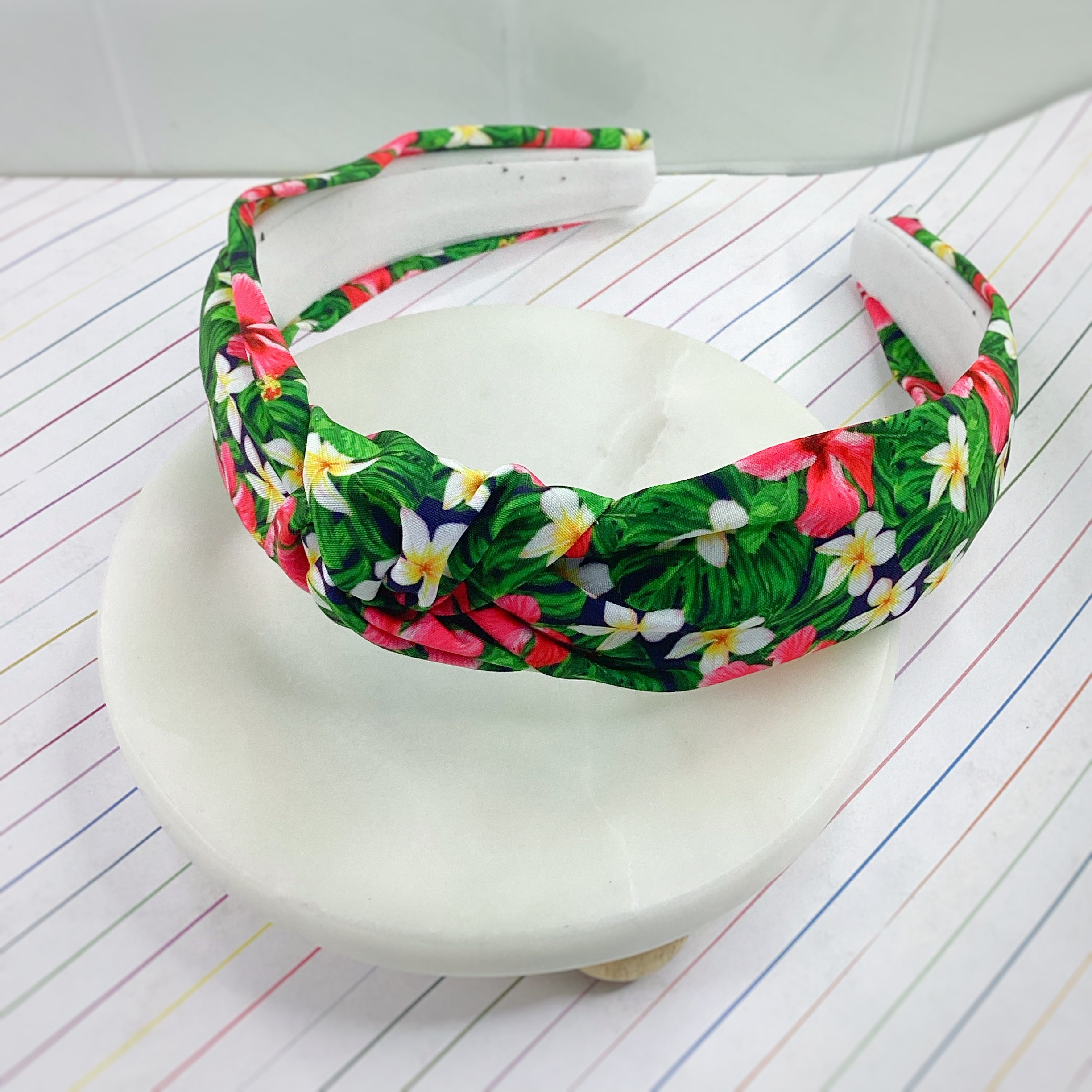 Hawaiian Shirt Bow Strip, Headband and Scrunchie Collection