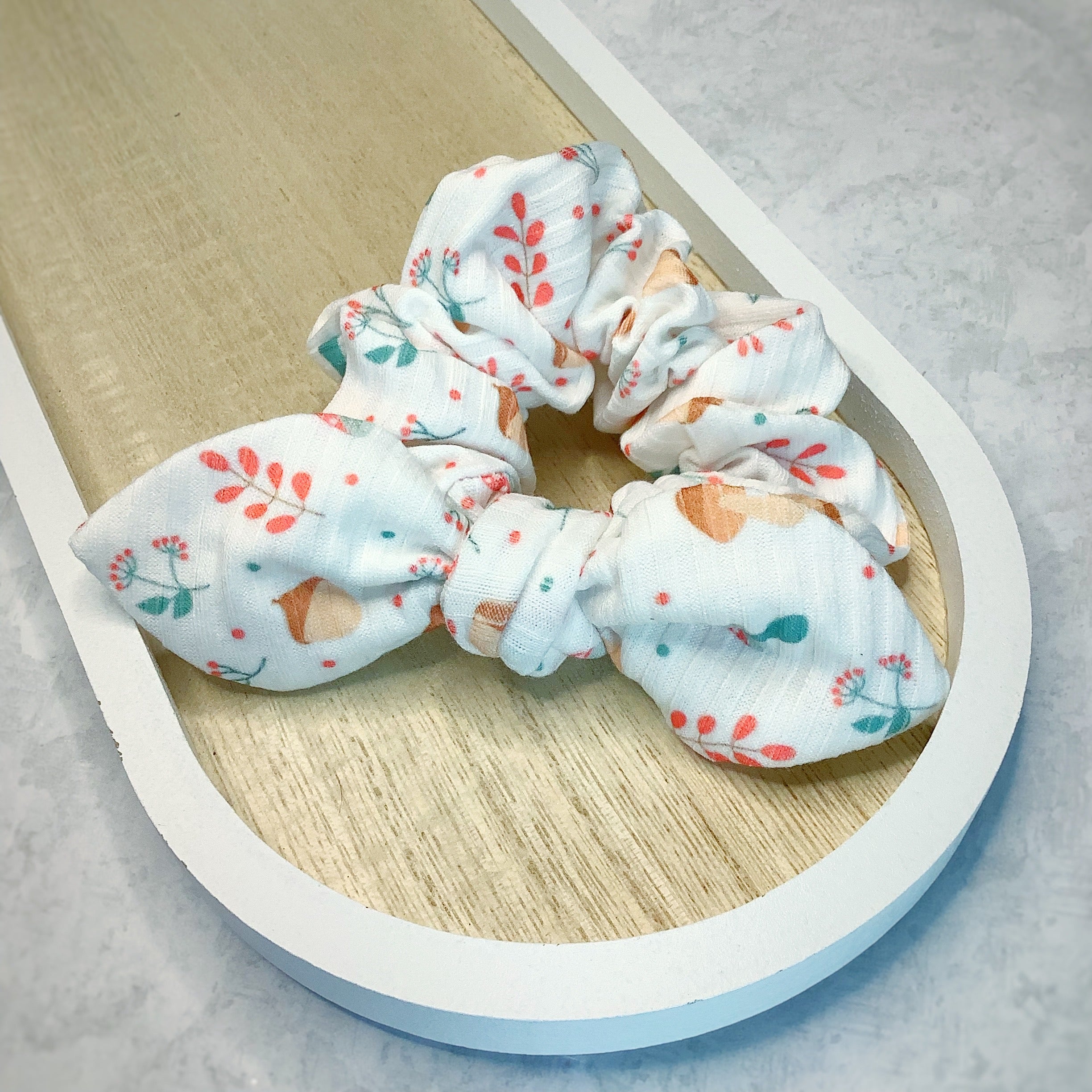 Cottagecore Mushrooms Bow Strip, Headband and Scrunchie Collection