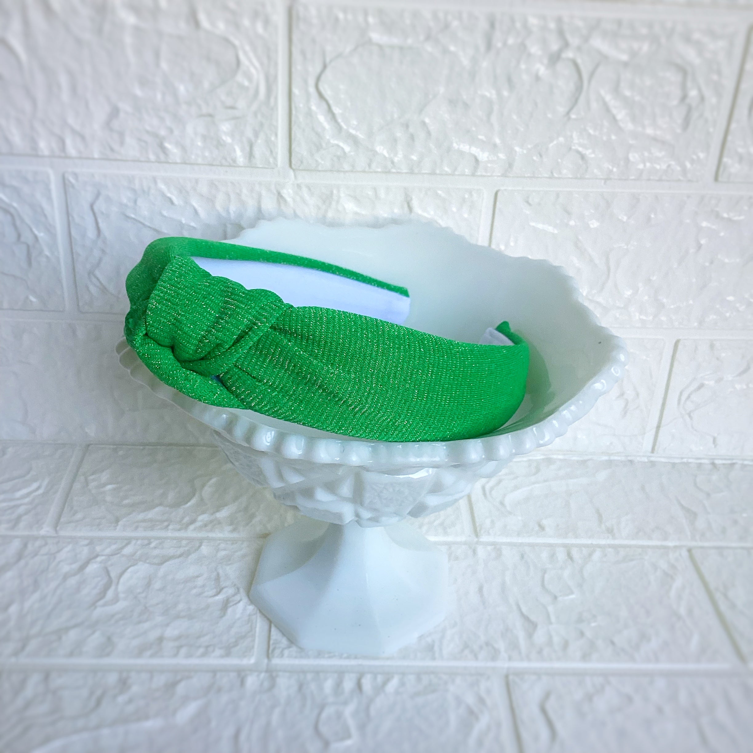 Solid Sparkle Knot Top Headband Collection