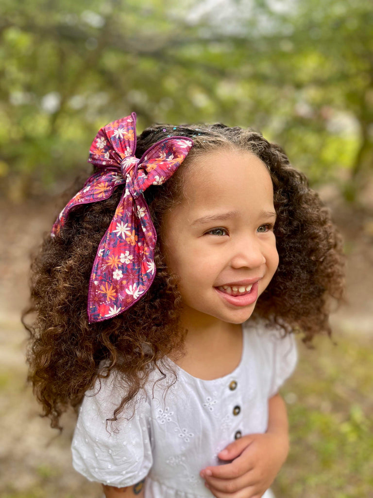 Vibrant Gardens Quinn Scrunchie, Headband and Bow Collection