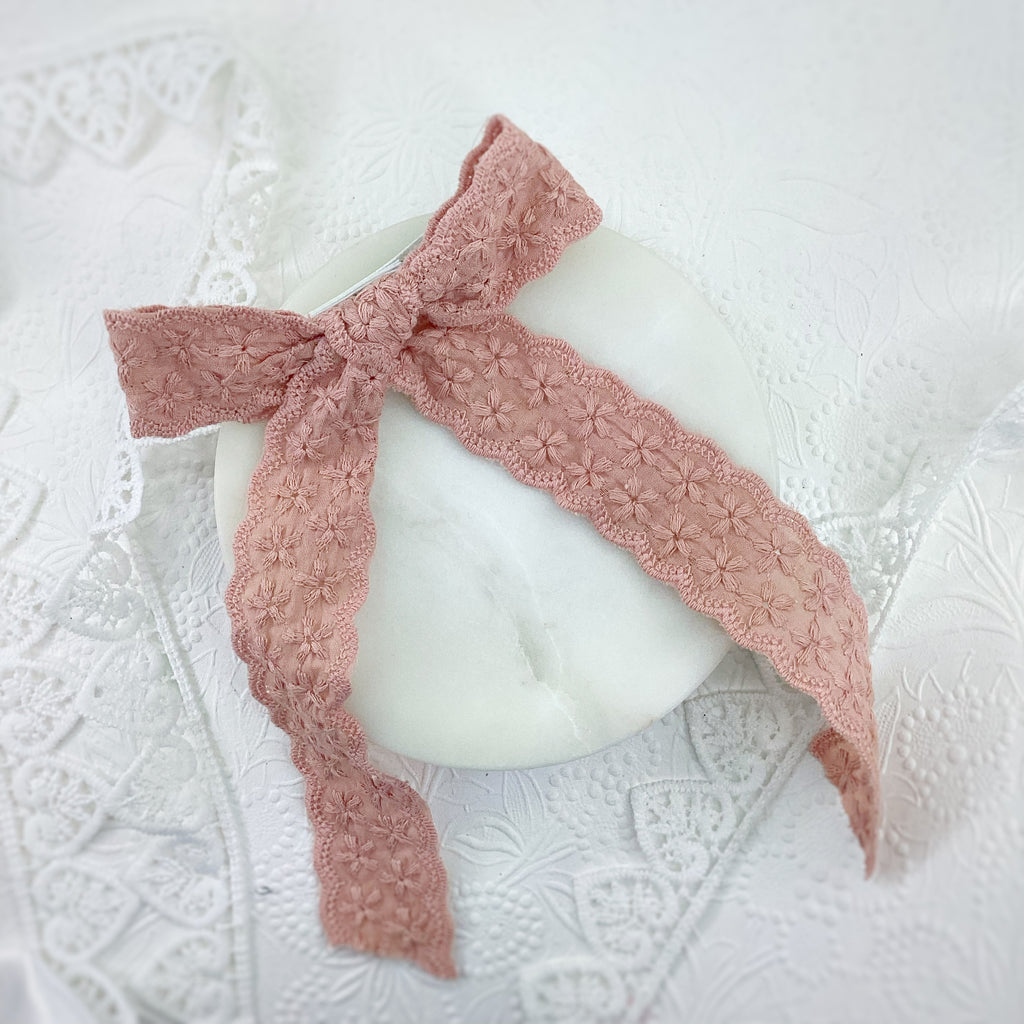 Trim Lace Coquette Bow Collection
