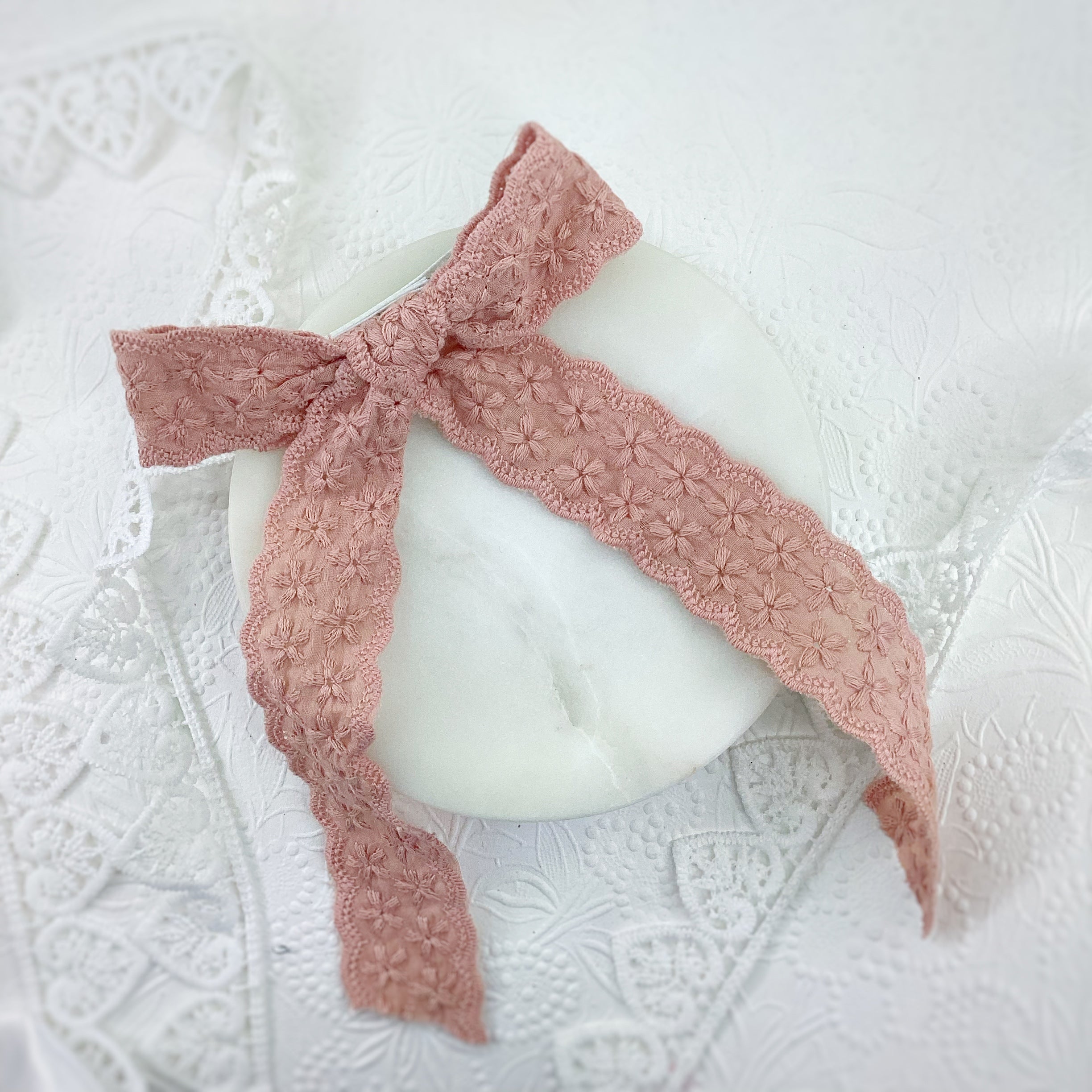 Trim Lace Coquette Bow Collection