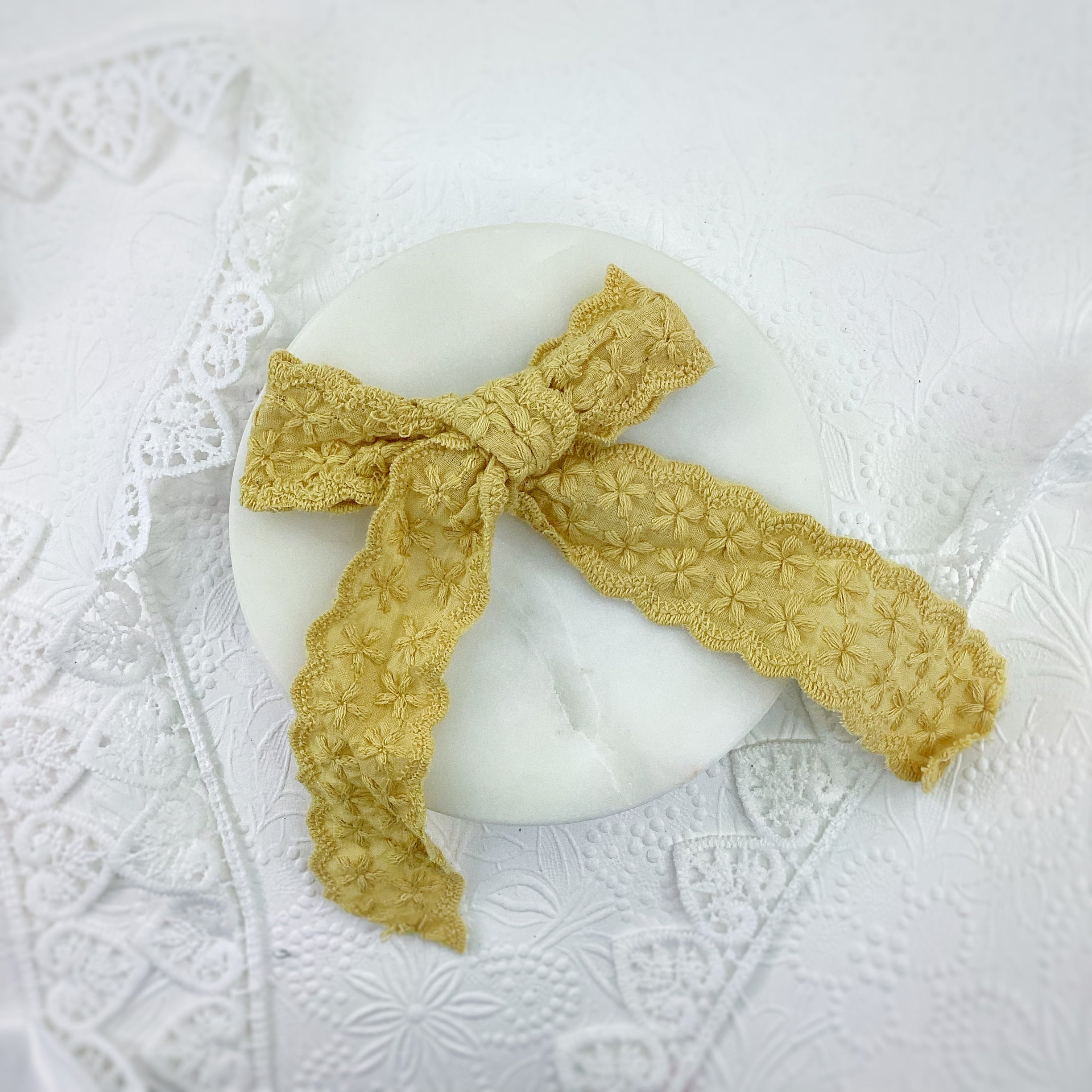 Trim Lace Coquette Bow Collection