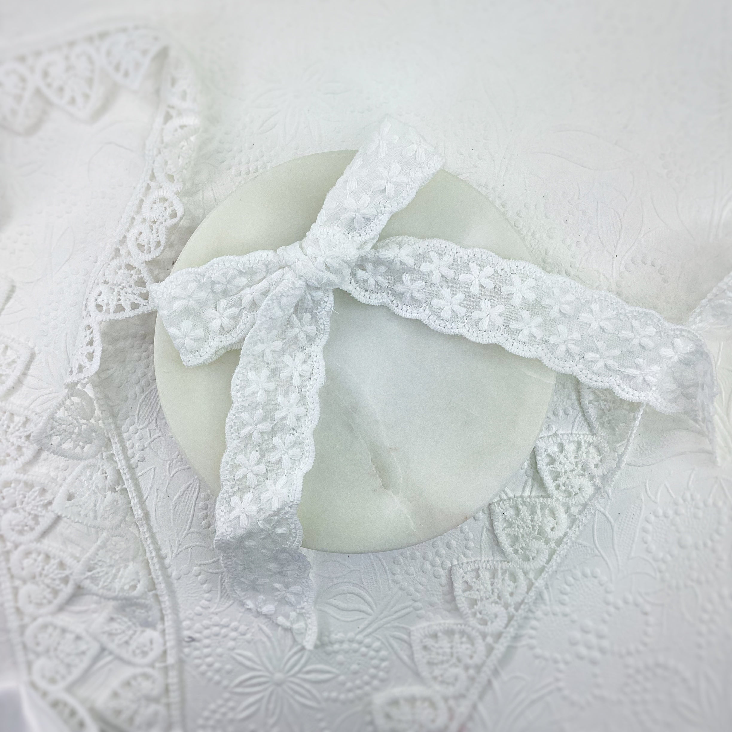 Trim Lace Coquette Bow Collection