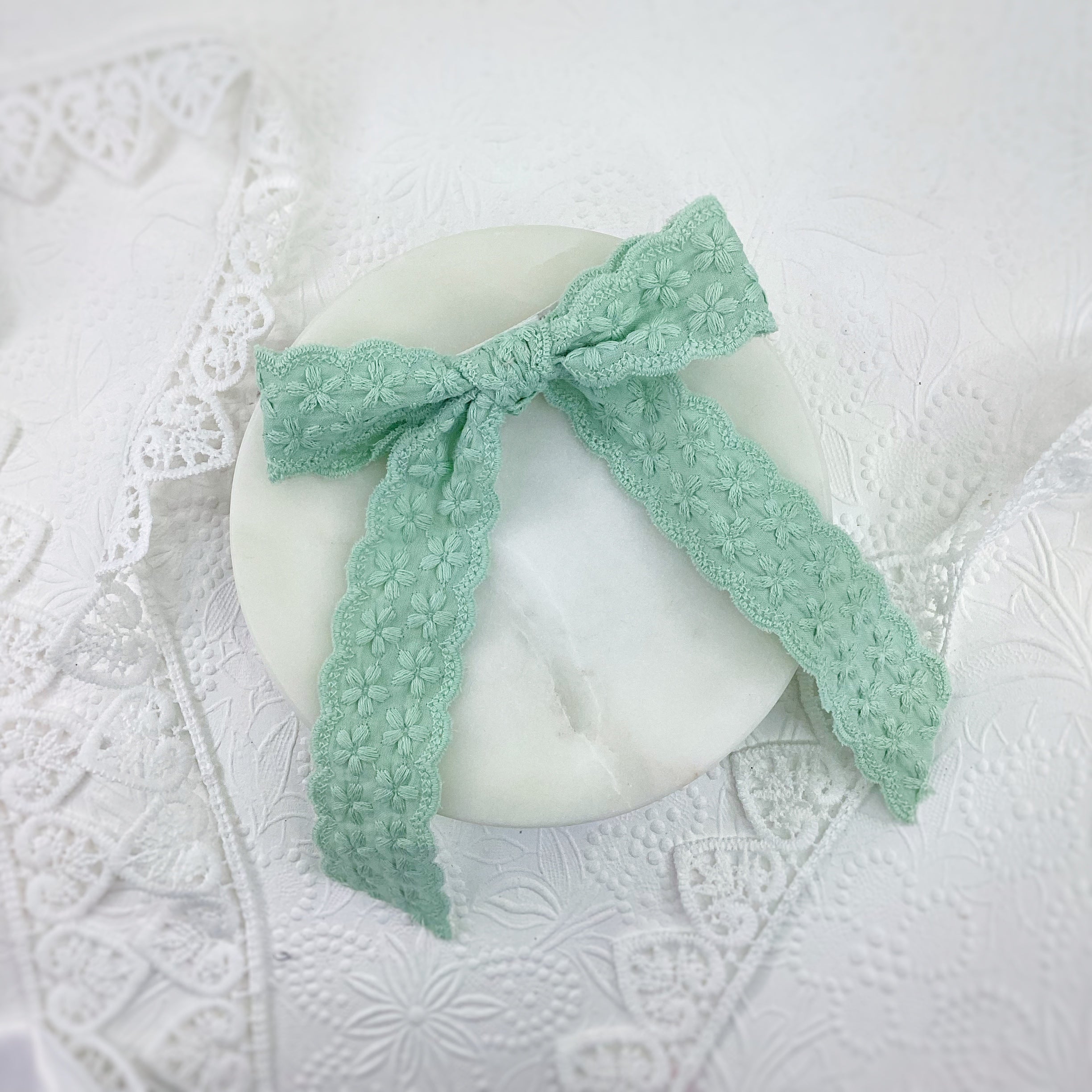 Trim Lace Coquette Bow Collection