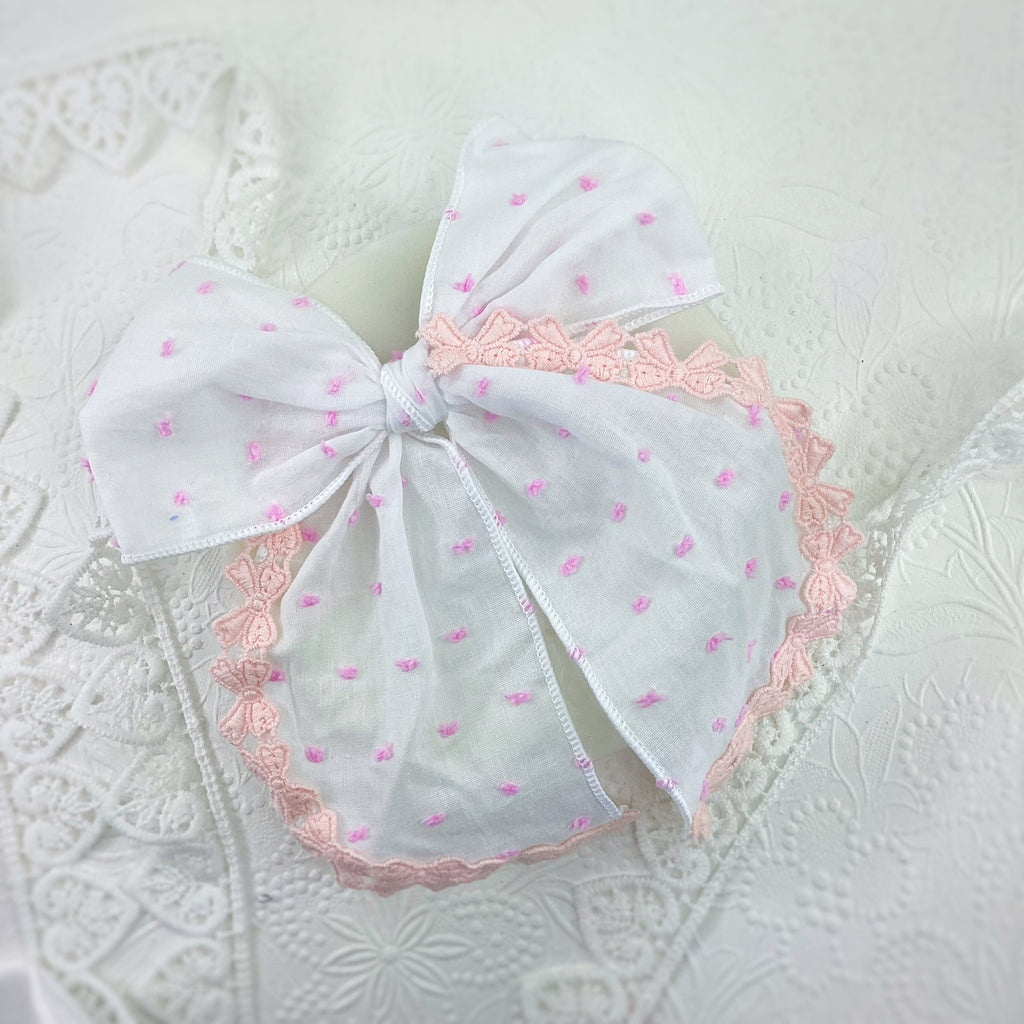 Coquette Bow Trim Pre-Tied Bow Strips