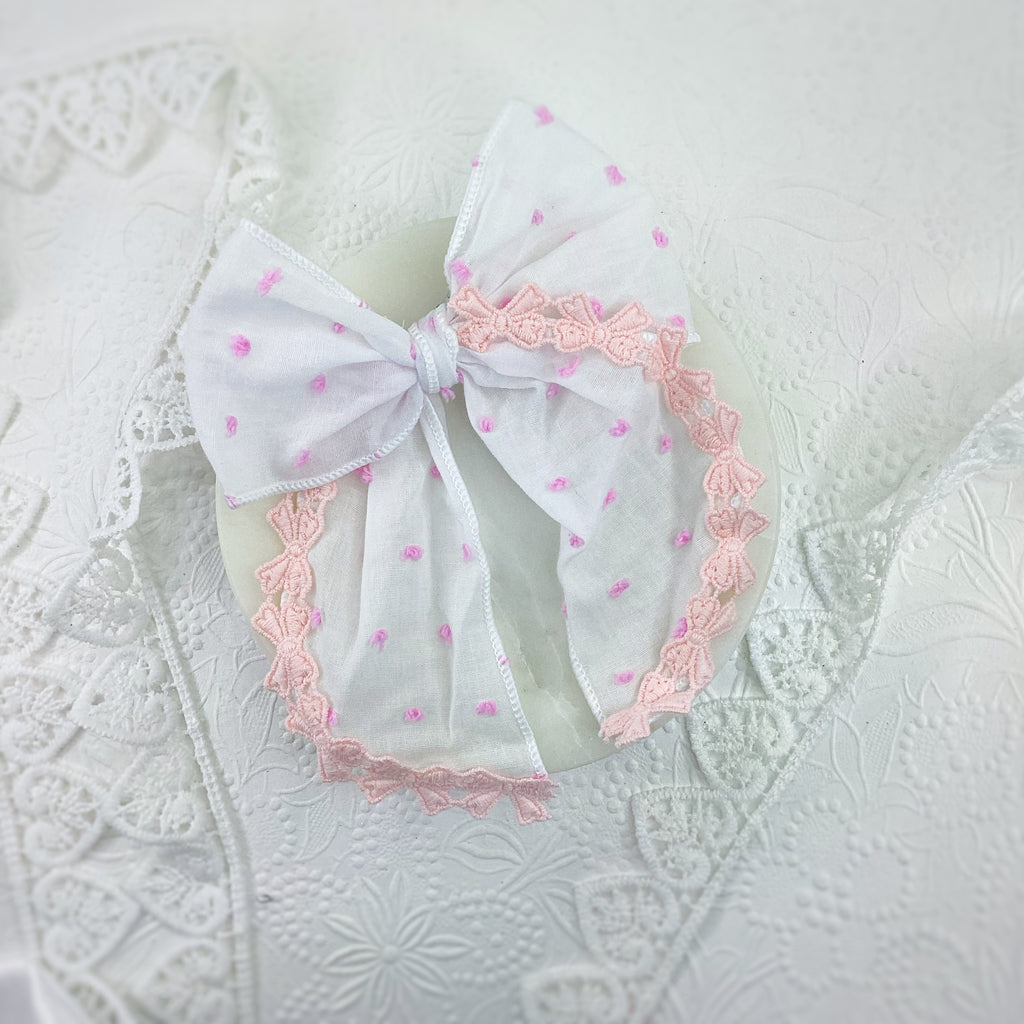 Coquette Bow Trim Pre-Tied Bow Strips