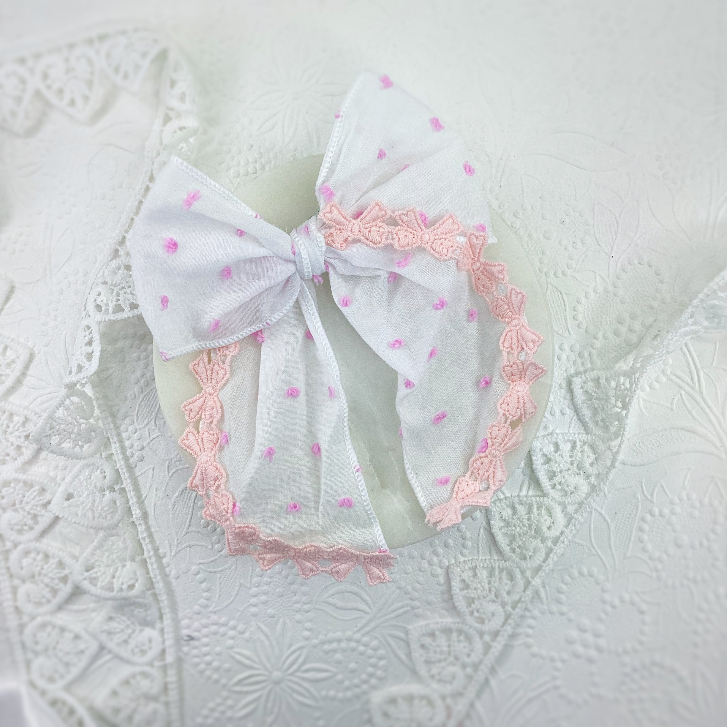Coquette Bow Trim Pre-Tied Bow Strips