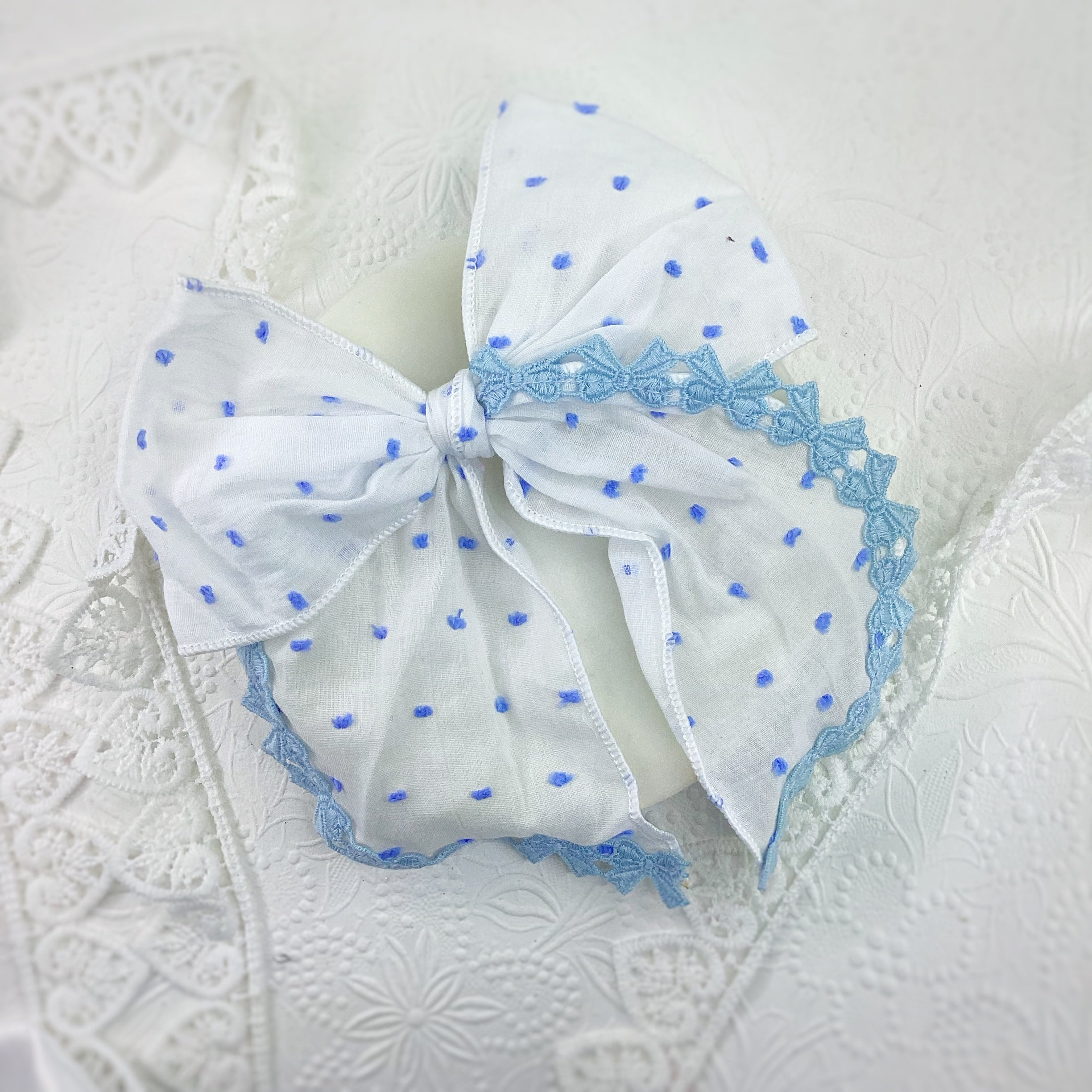 Coquette Bow Trim Pre-Tied Bow Strips