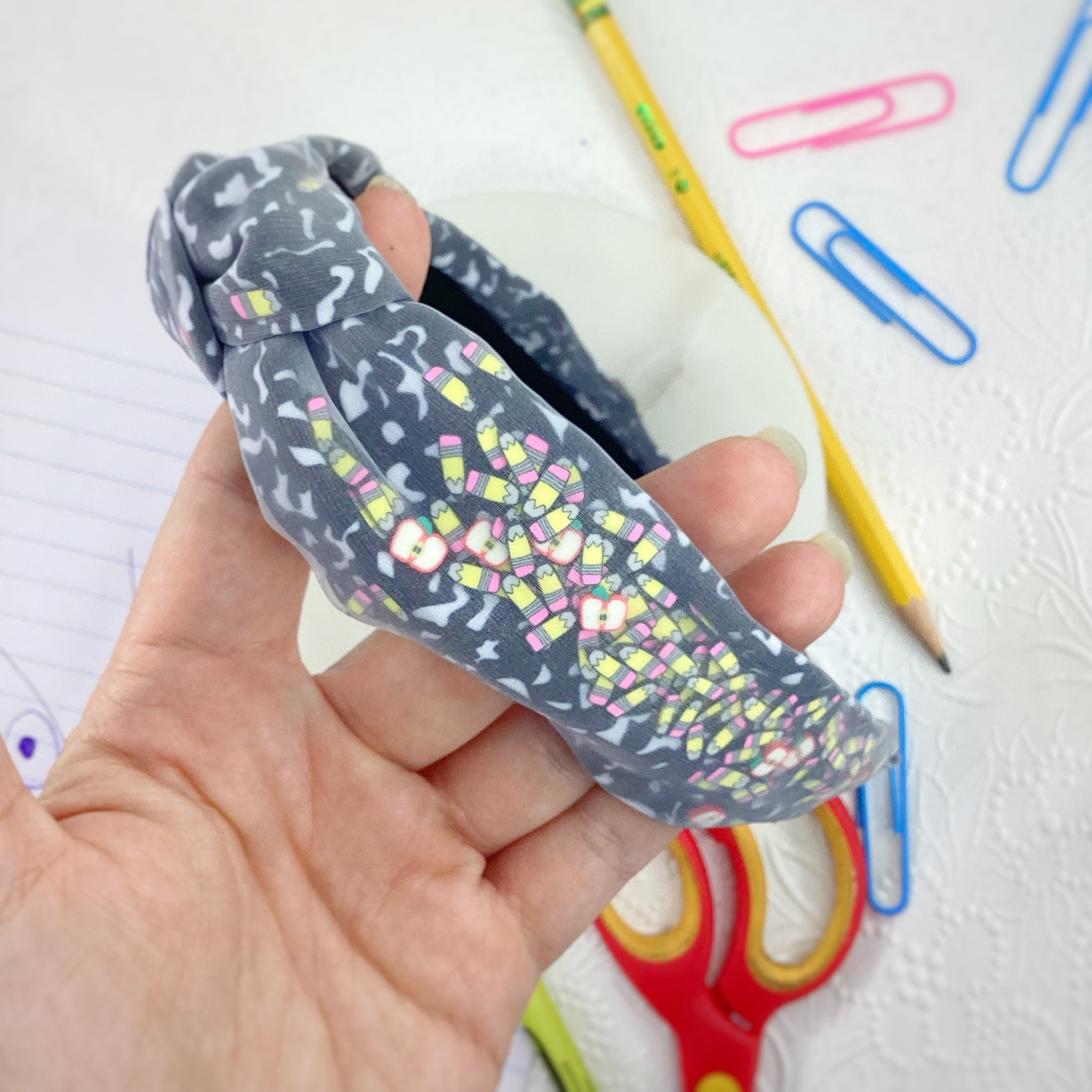 Composition Notebook Shaker Headband