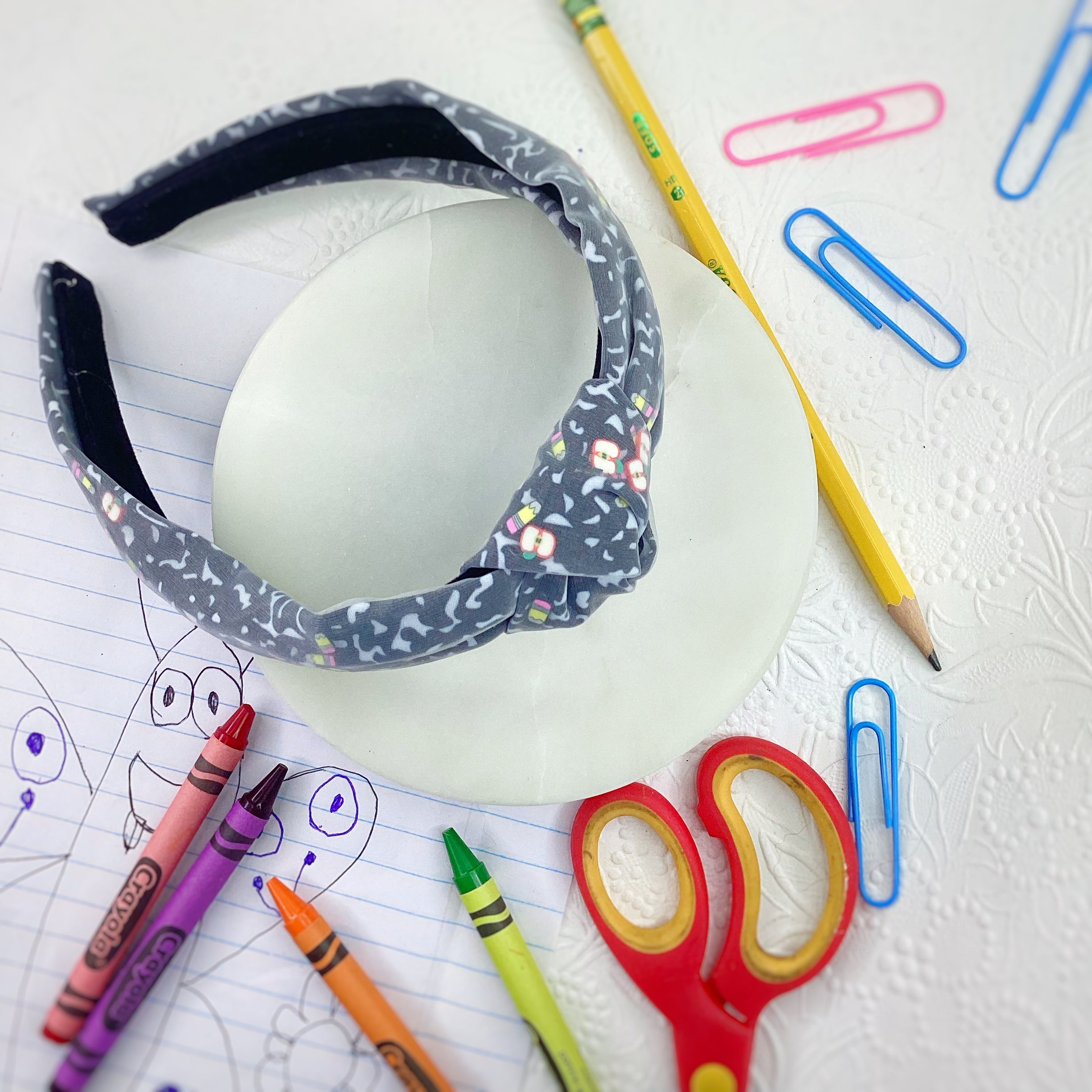Composition Notebook Shaker Headband