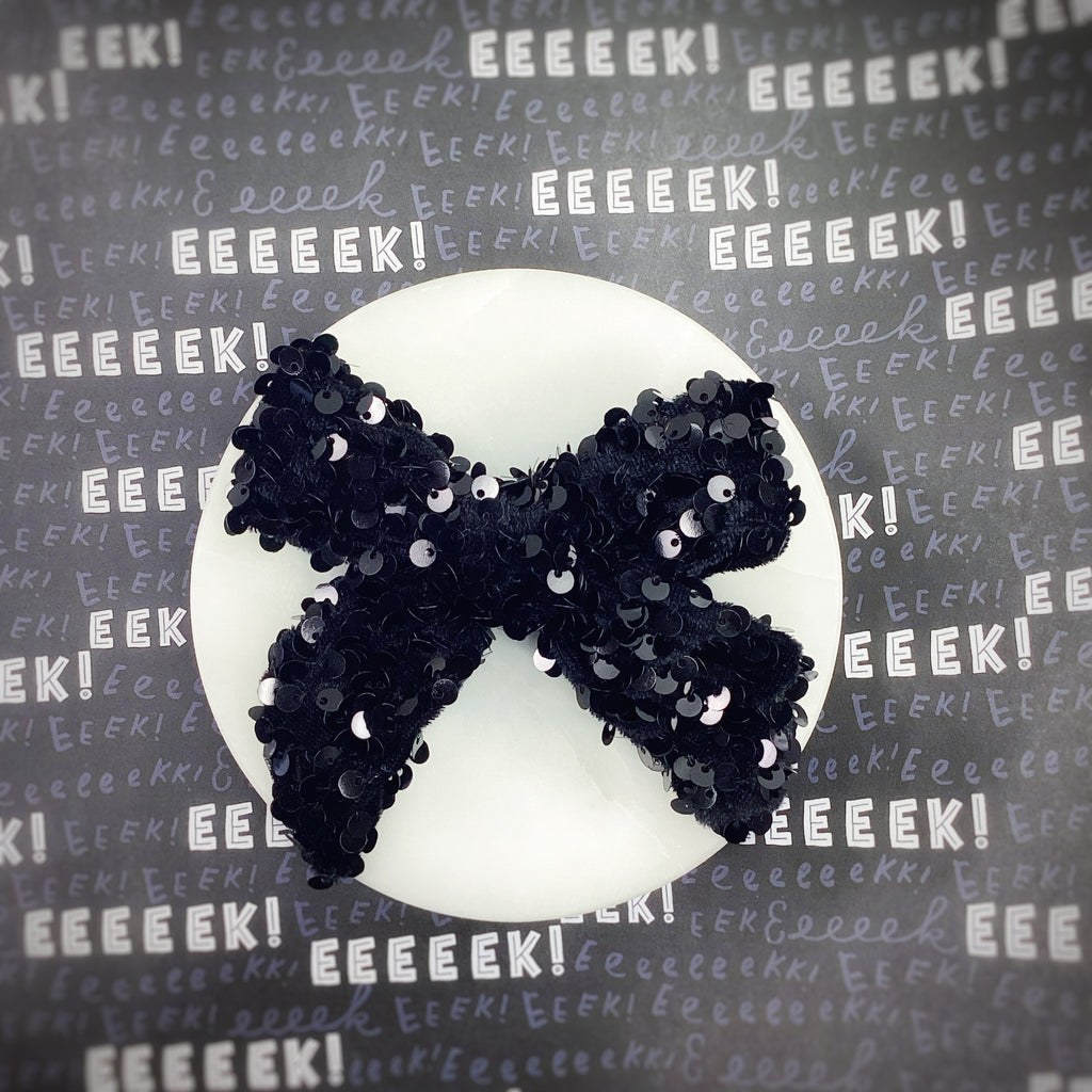 Velvet Sequin Bows