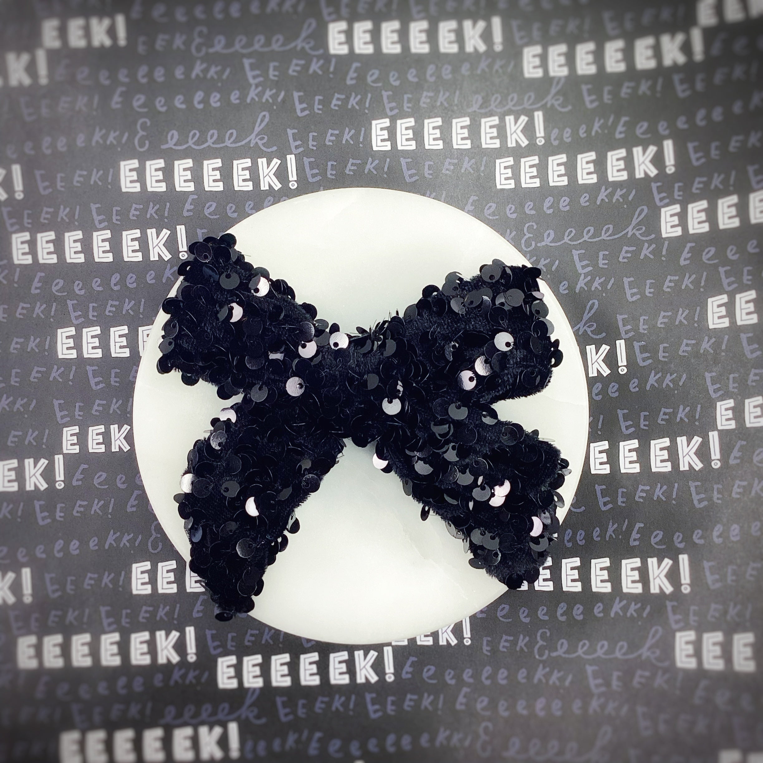 Velvet Sequin Bows