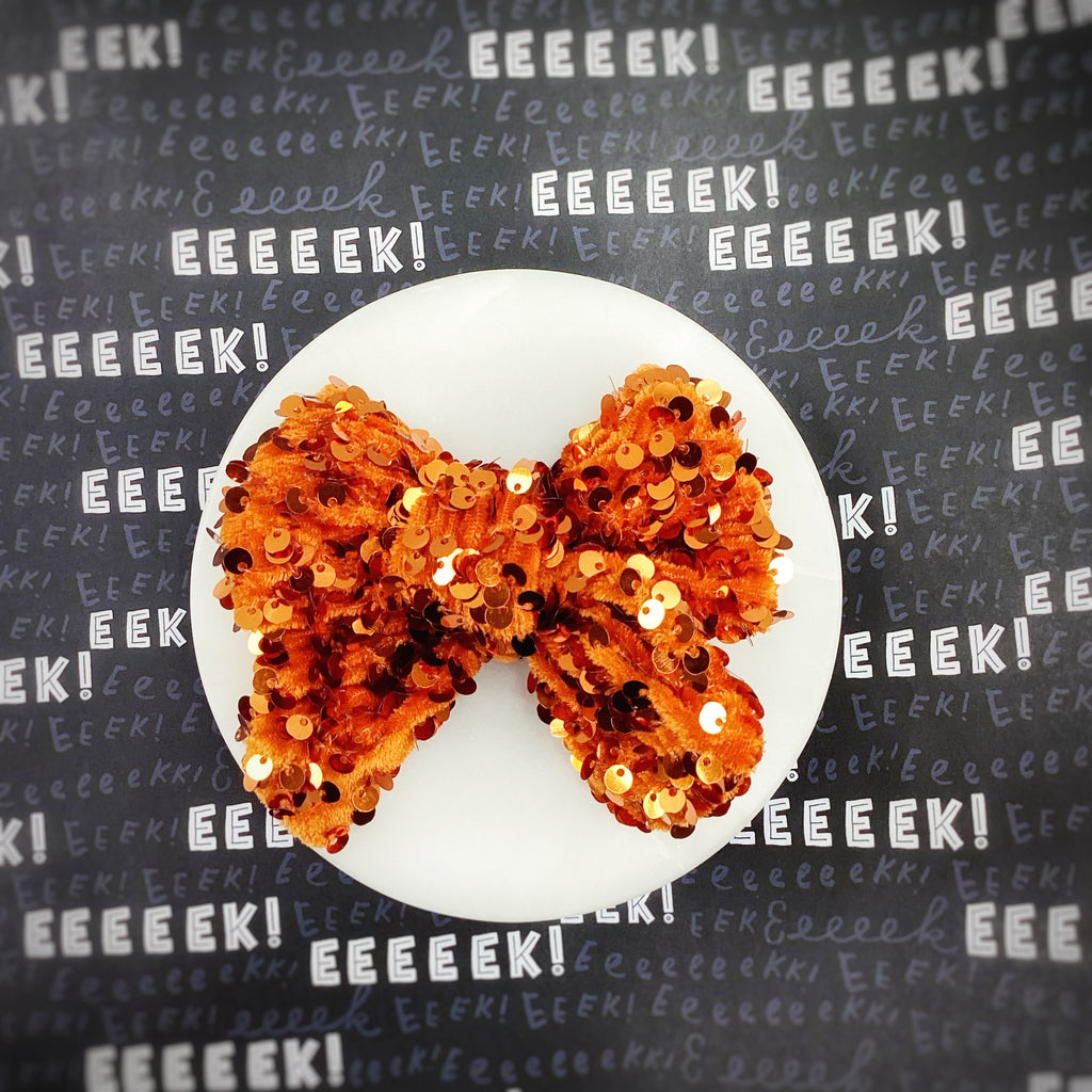 Velvet Sequin Bows