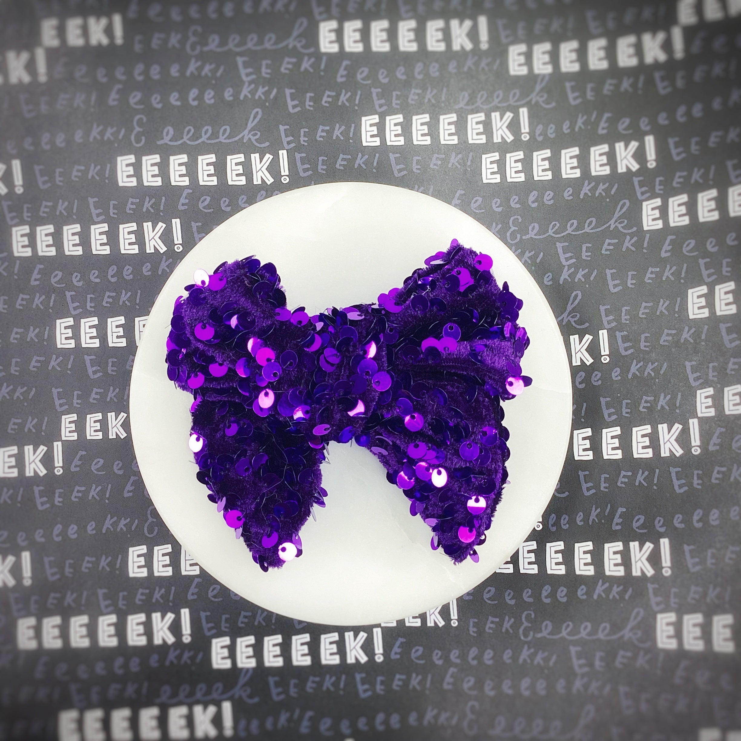 Velvet Sequin Bows