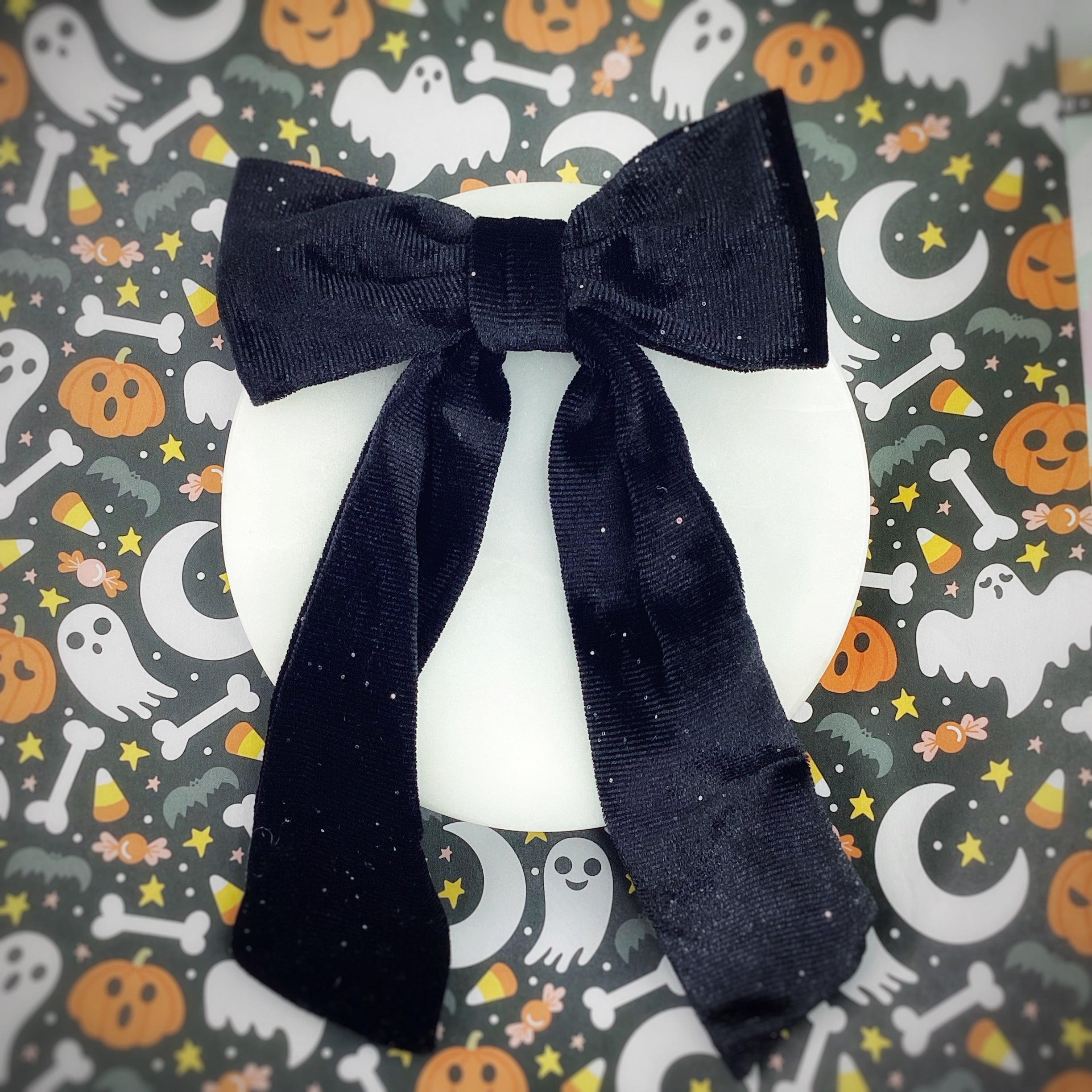 Black Velvet Bow