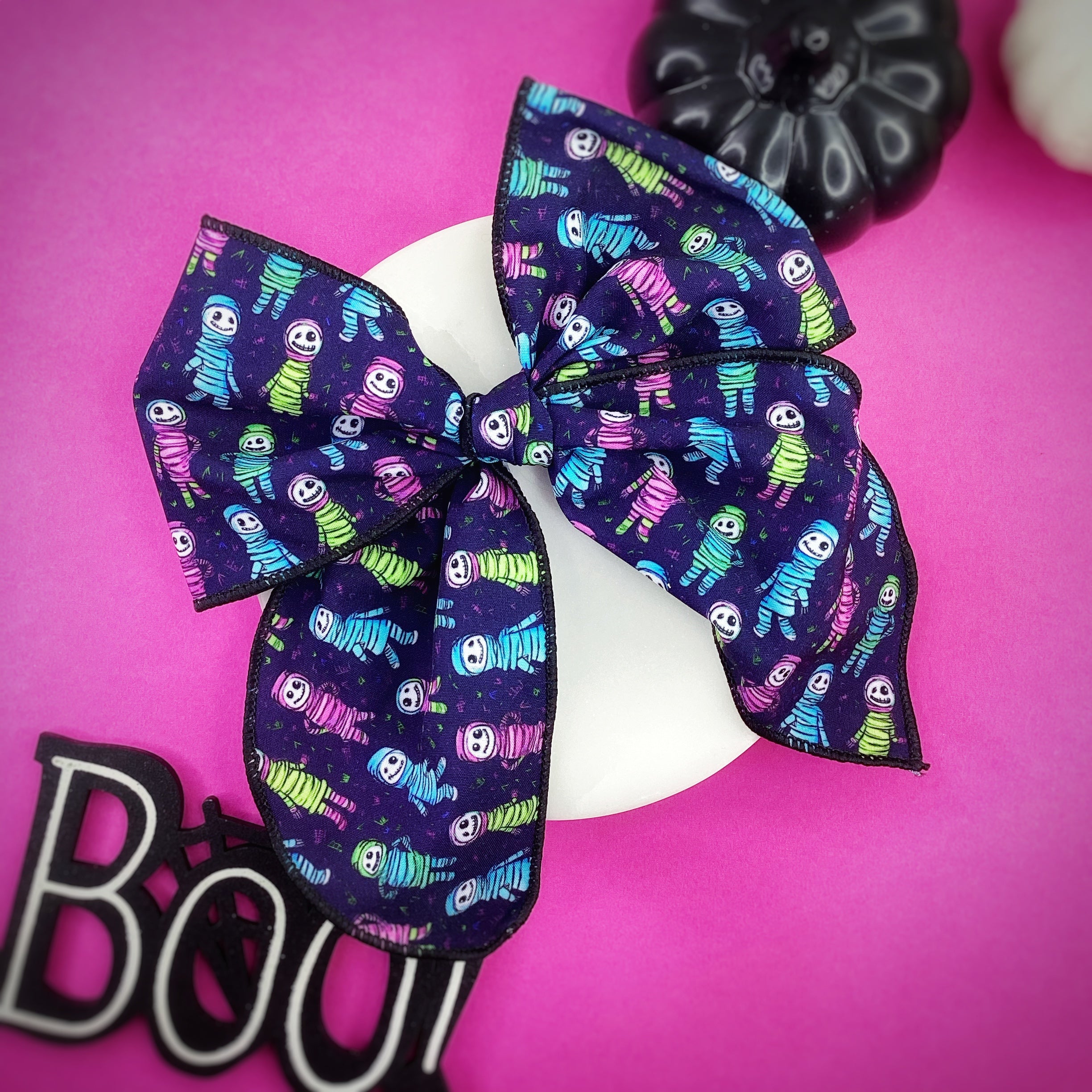 Neon Mummies Bow Strip Collection