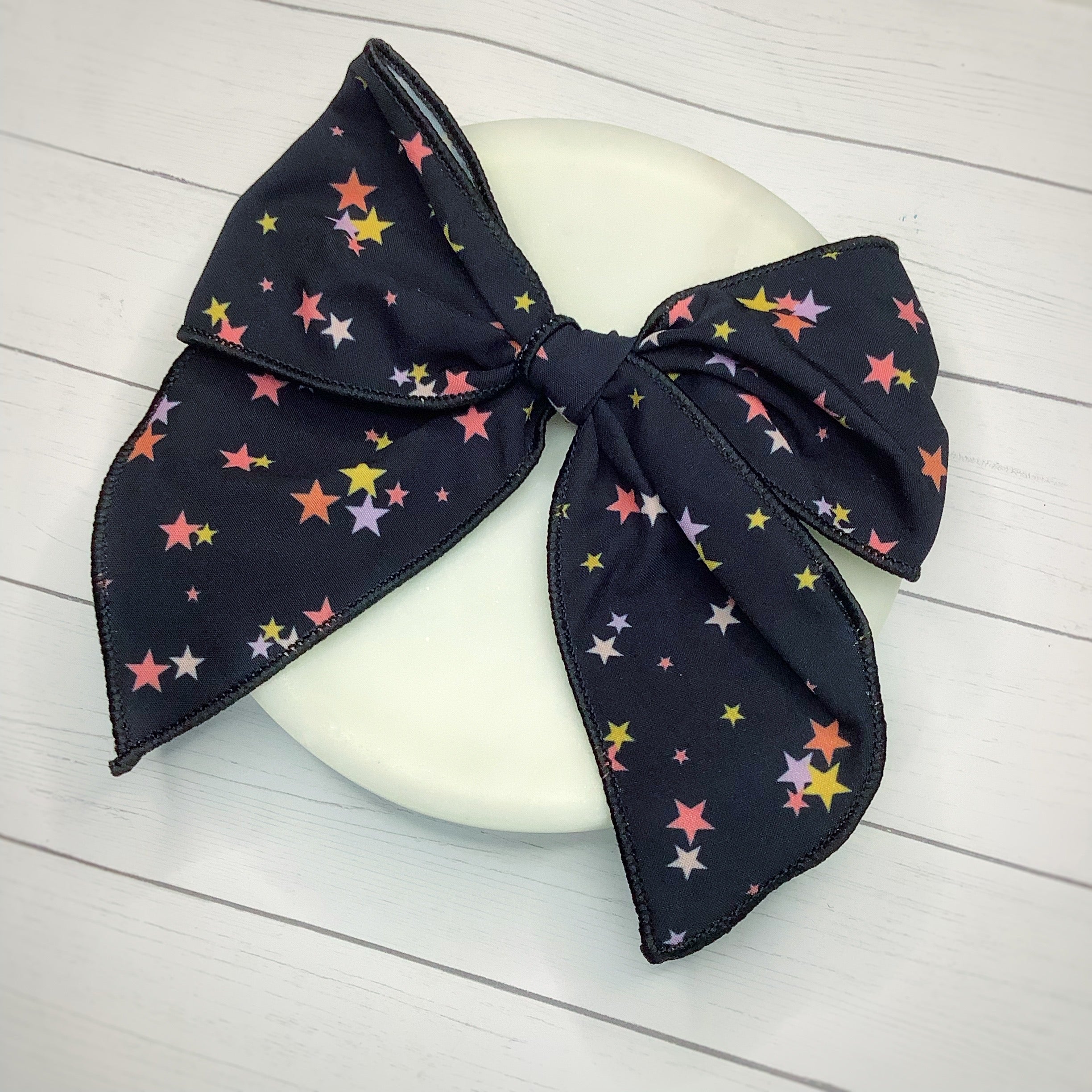 Rockstar Stars Bow Strip and Scrunchie Collection