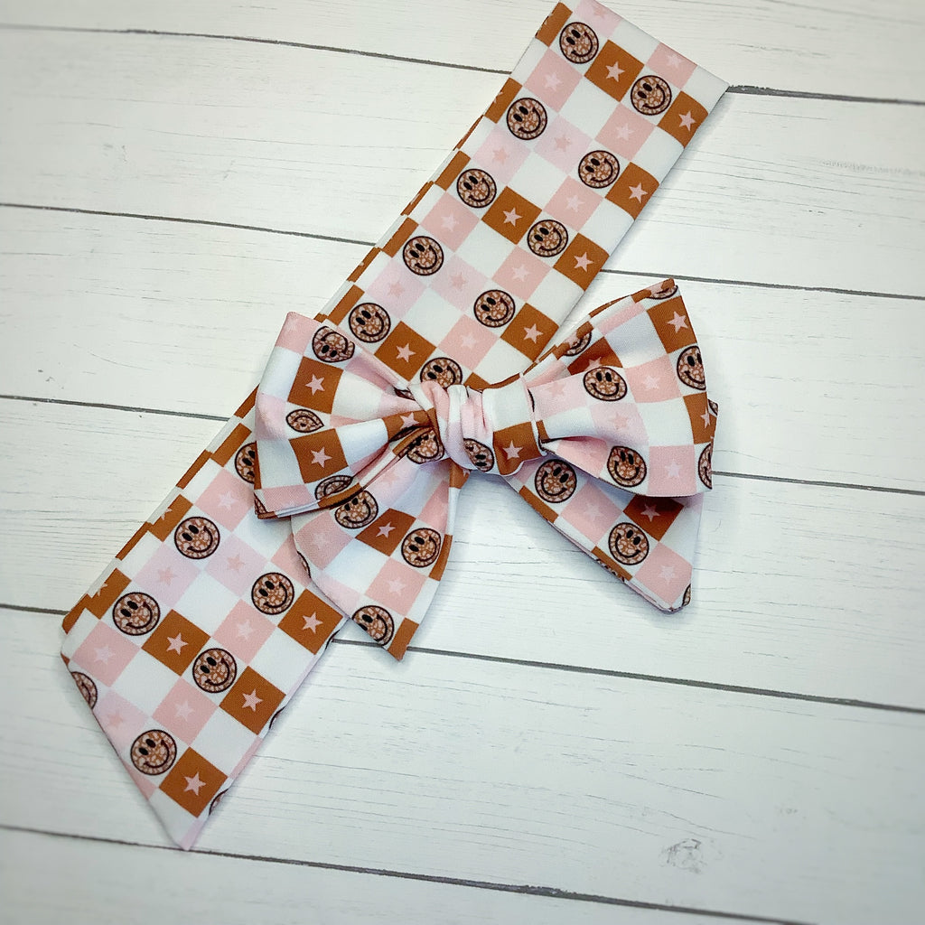 Happy Neutrals Bow Strip, Headband and Scrunchie Collection