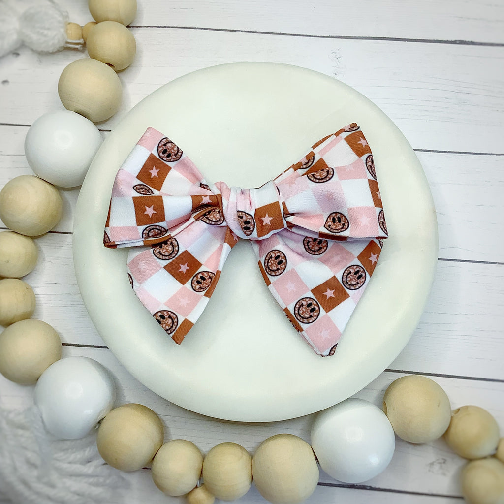 Happy Neutrals Bow Strip, Headband and Scrunchie Collection