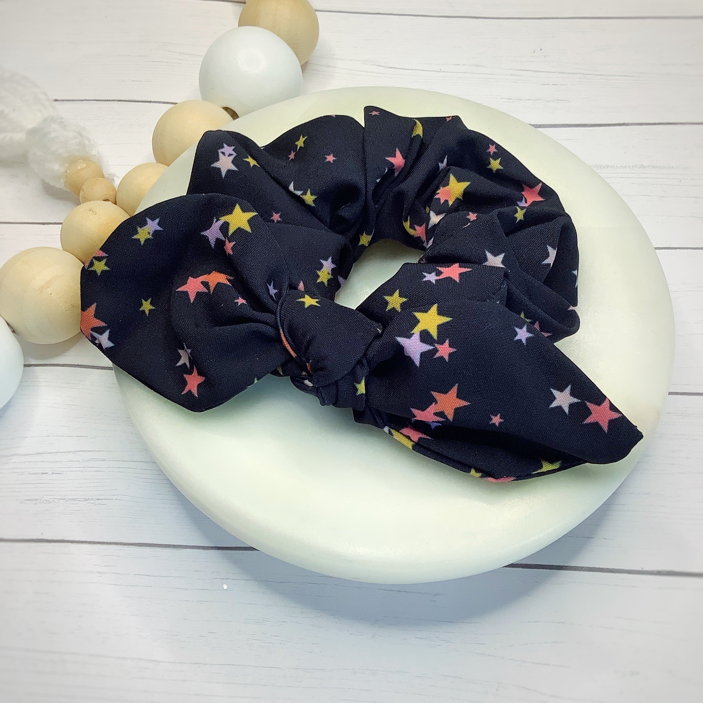 Rockstar Stars Bow Strip and Scrunchie Collection