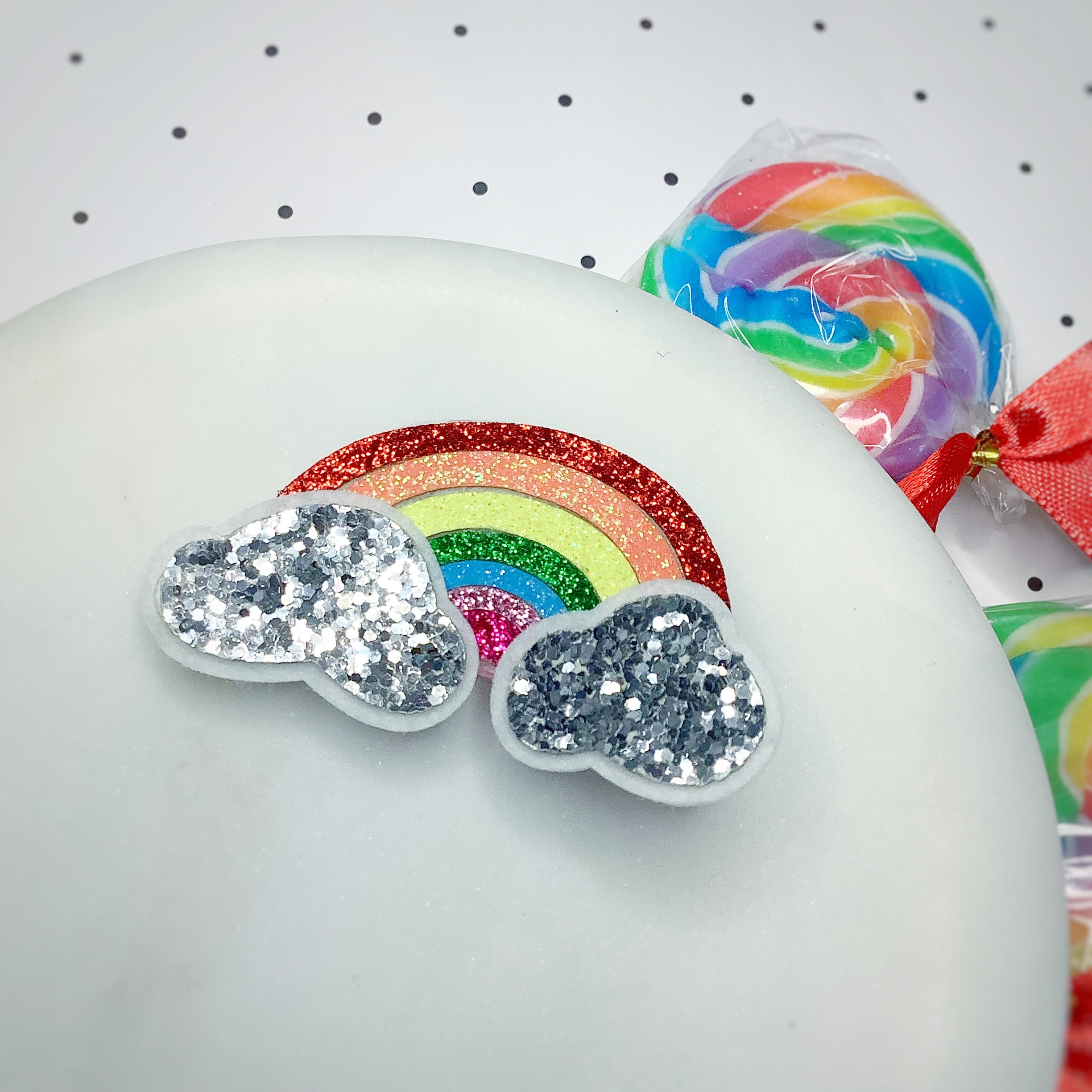 Primary Rainbow Clip