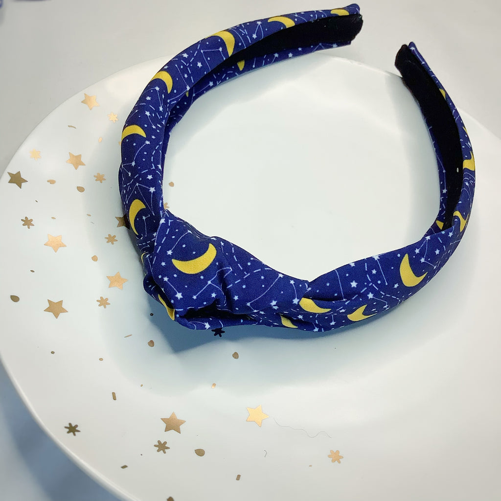 Crescent Moon Quinn Scrunchie, Headband and Bow Collection