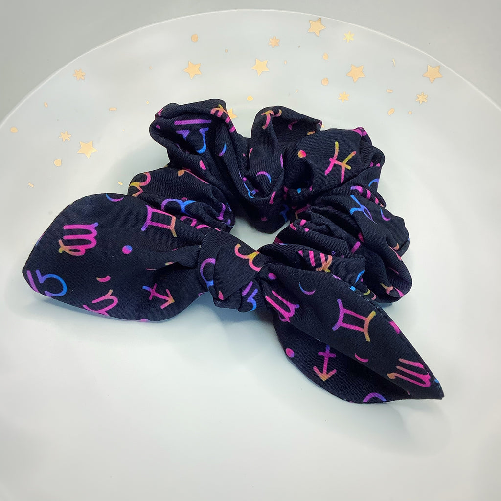 The Zodiac Bow Strip and Scrunchie Collection