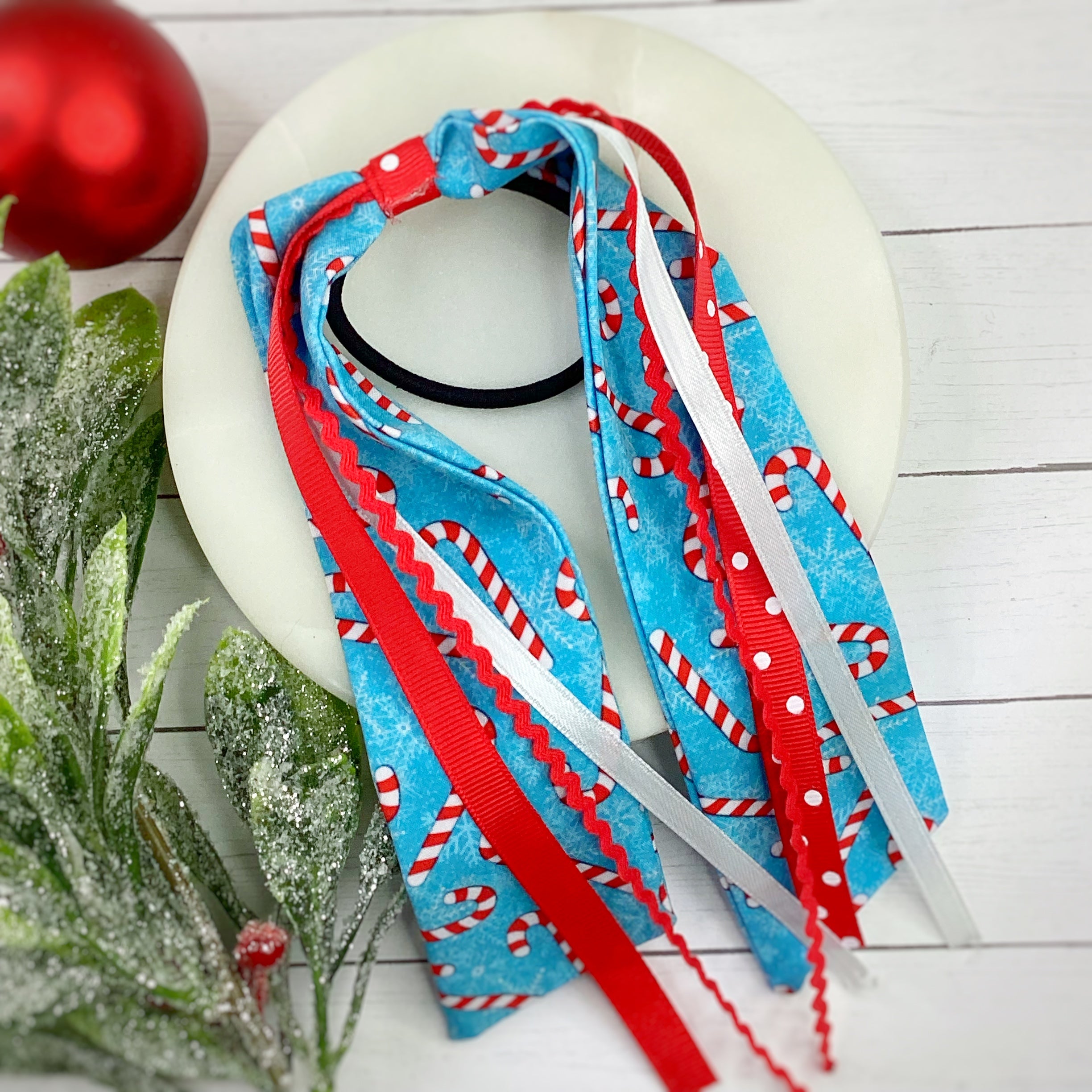 Christmas Pony Tail Streamer Collection