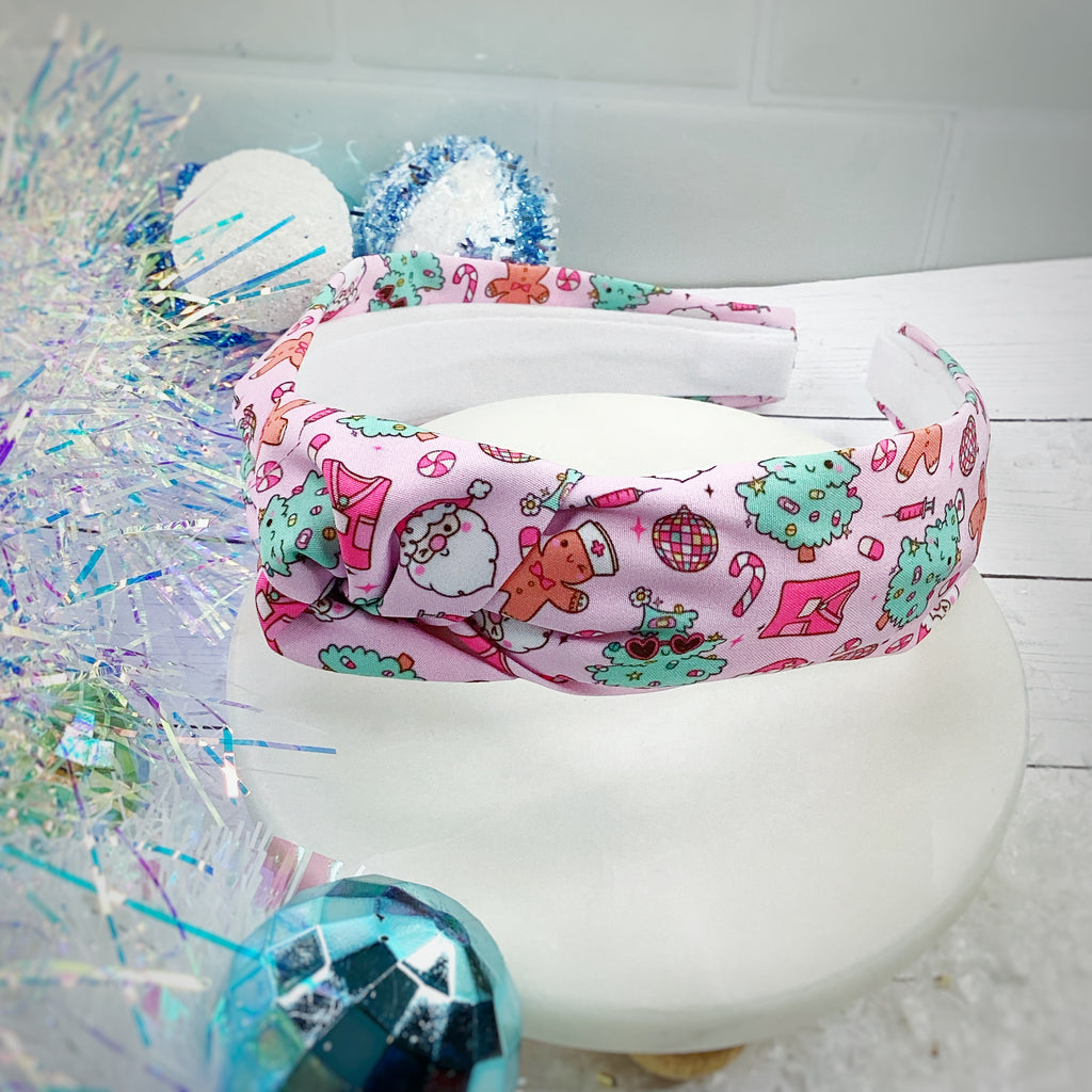 Christmas Healthcare Headband and Scrunchie Collection
