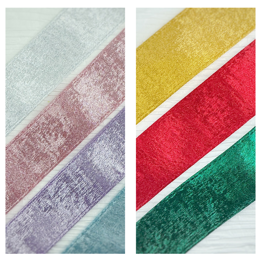 Frosted Metallic Ribbon - RTS