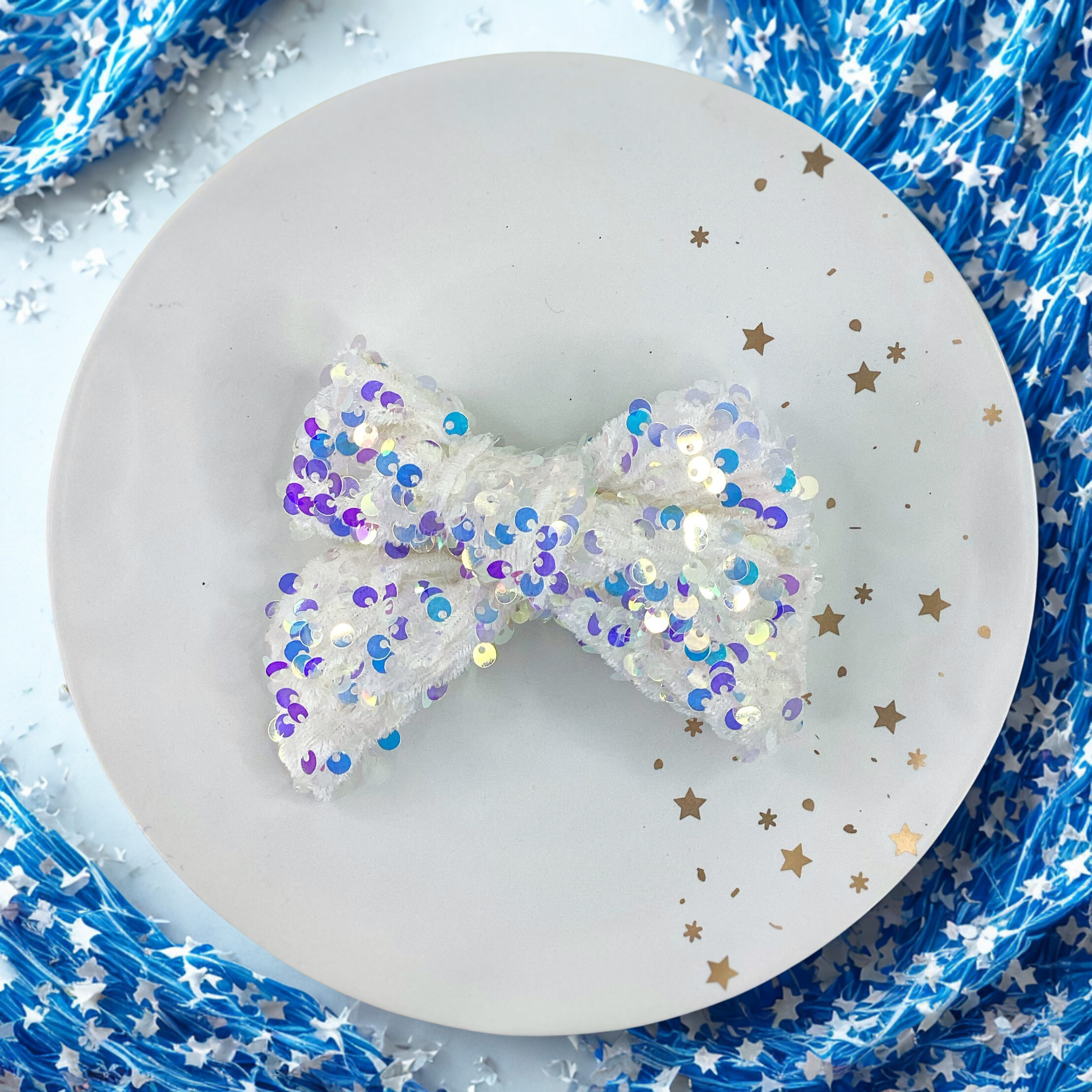 Velvet Sequin Bows