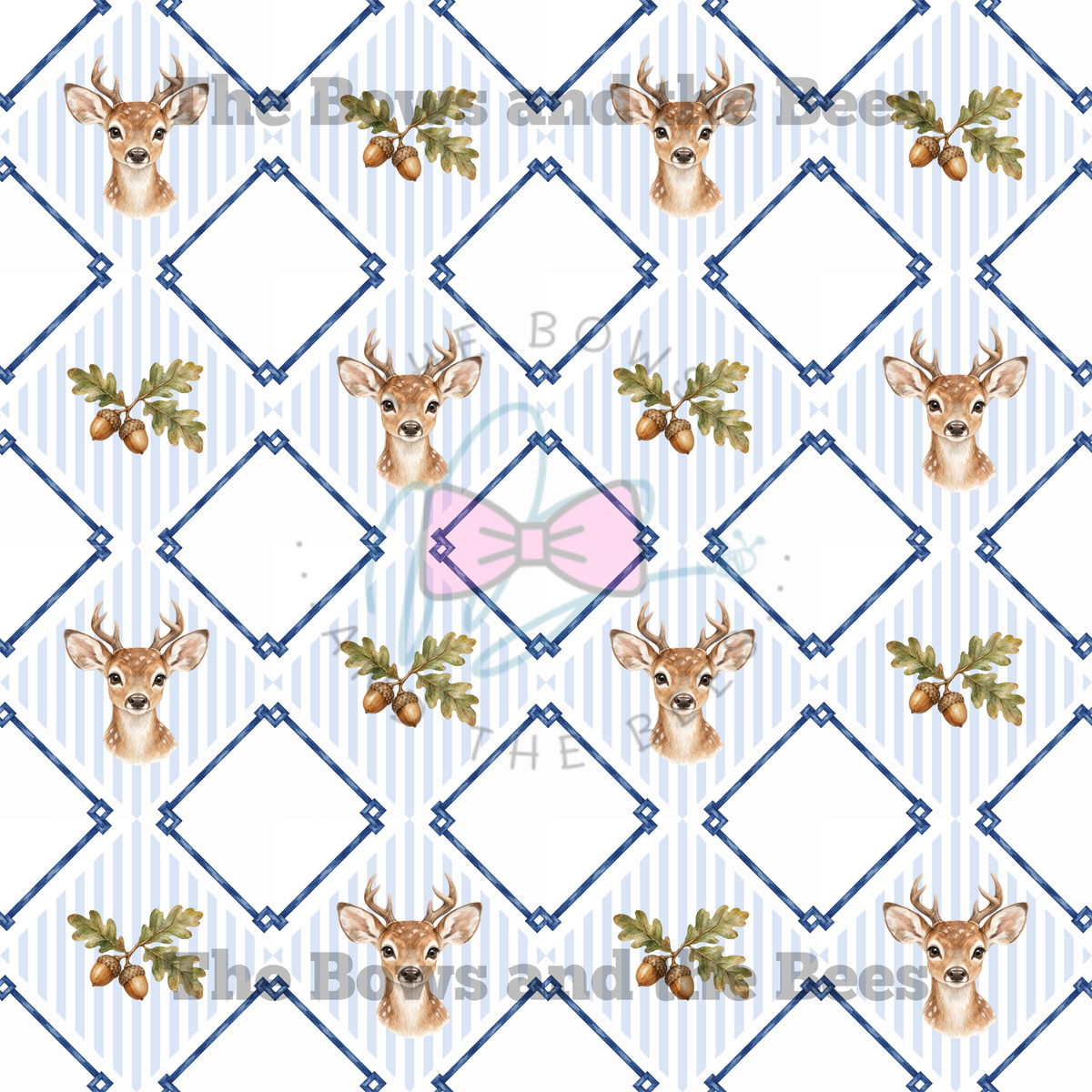 Hunting and Bucks | Hunting Seamless Pattern