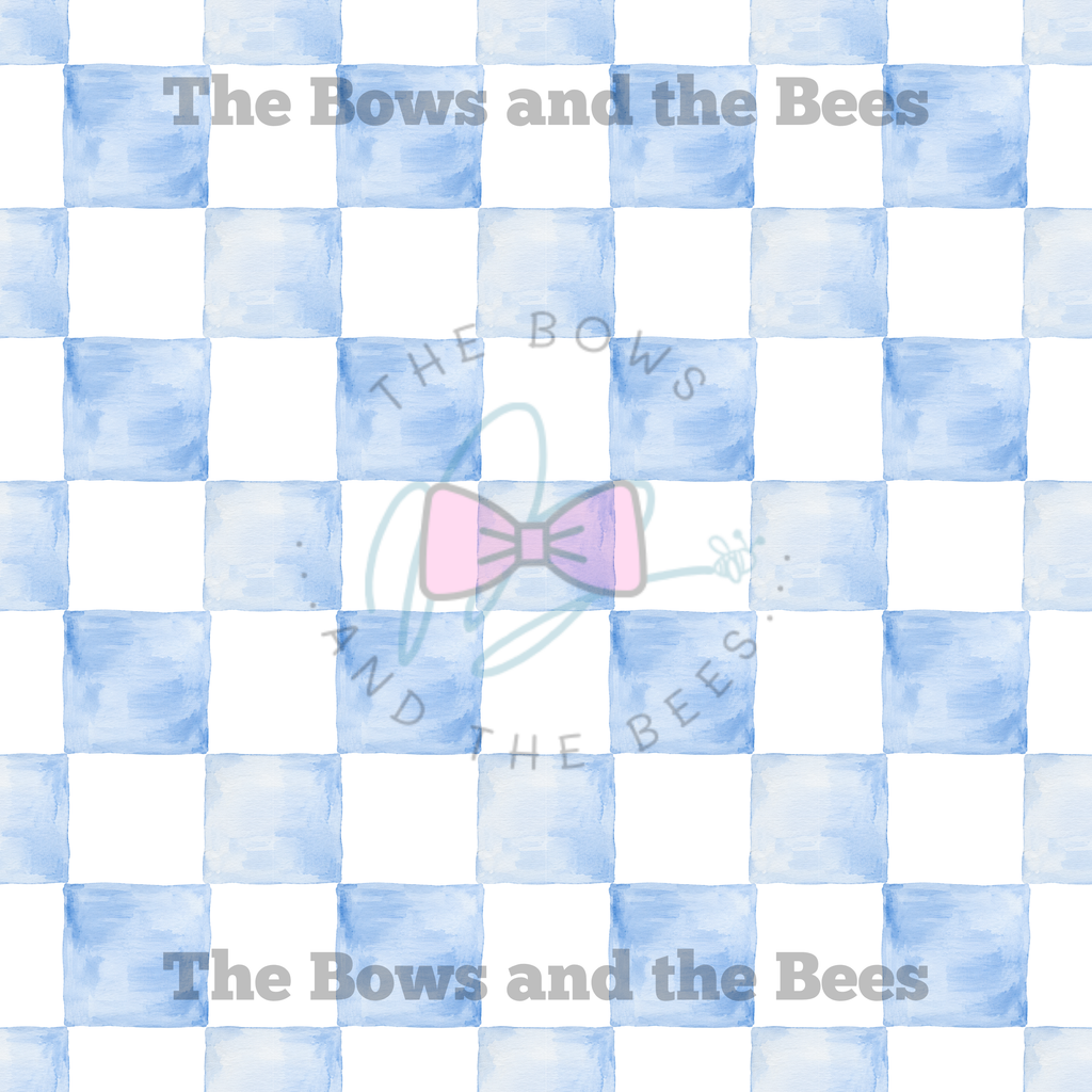 Watercolor Check Basics | 5- Piece Bundle Pack Seamless Pattern