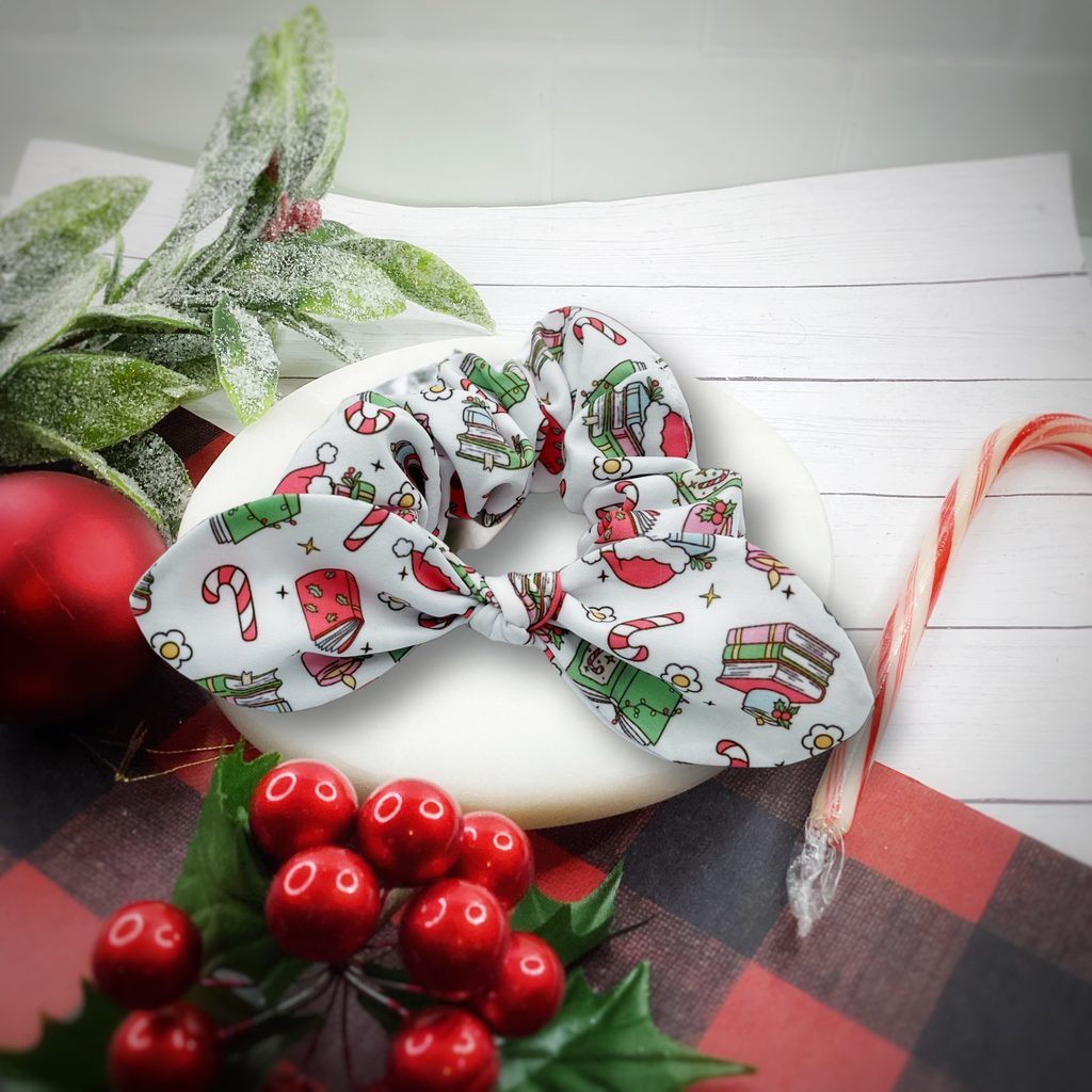 We Love Reading and Christmas Teacher Headband and Scrunchie Collection