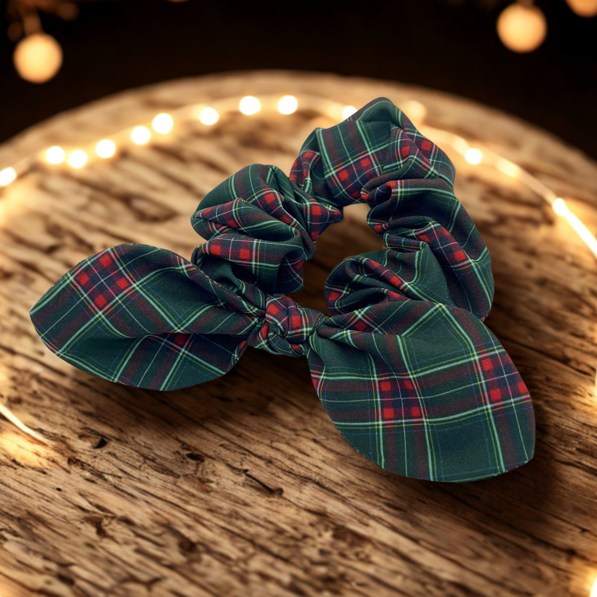 Christmas Plaid Headband and Scrunchie Collection