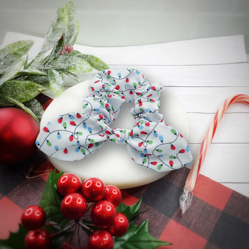 Twinkle Christmas Lights Headband and Scrunchie Collection