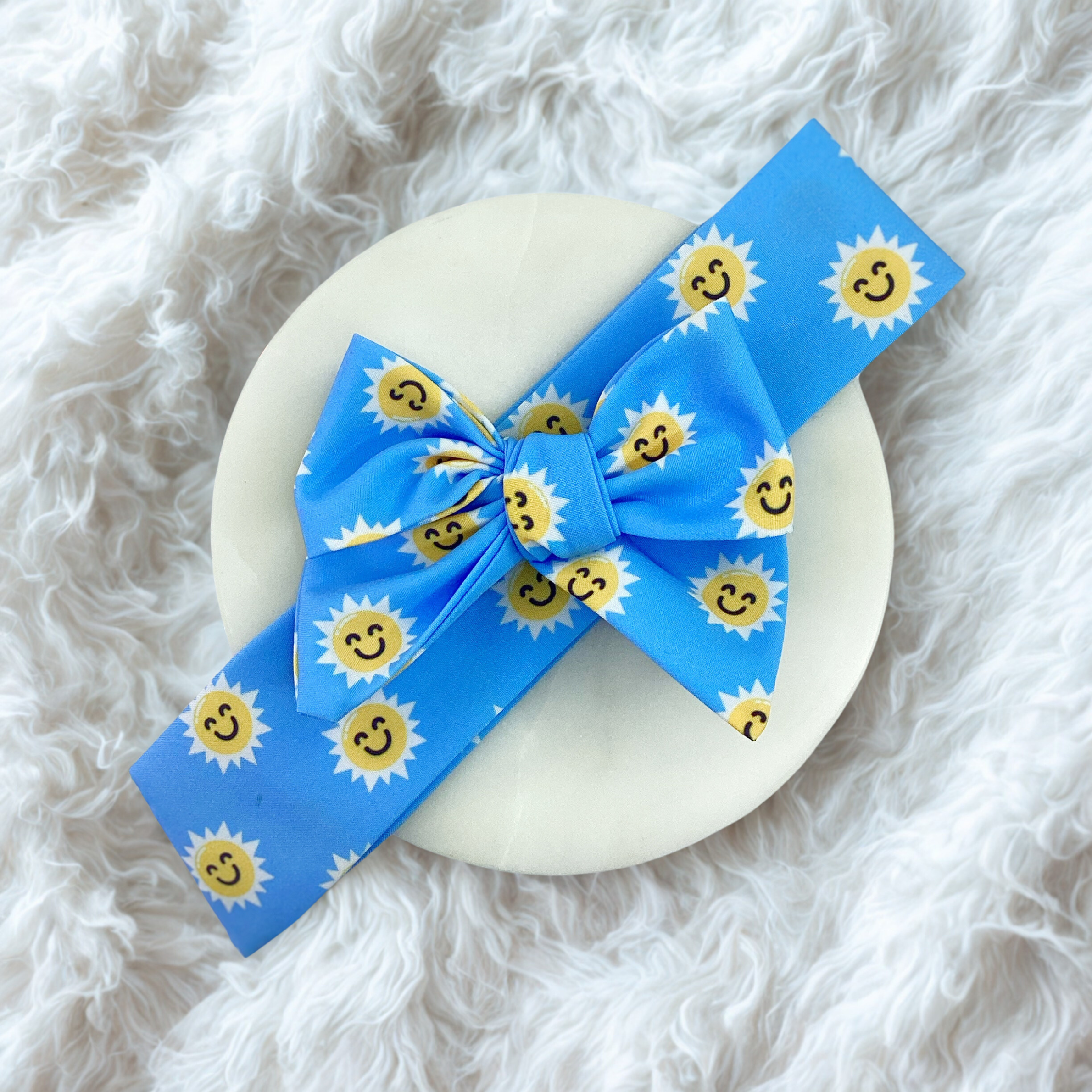 Sunny Day Bow Strip and Scrunchie Collection