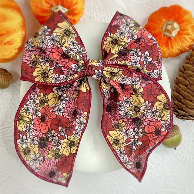 Autumn Offerings Bow Strip and Scrunchie Collection