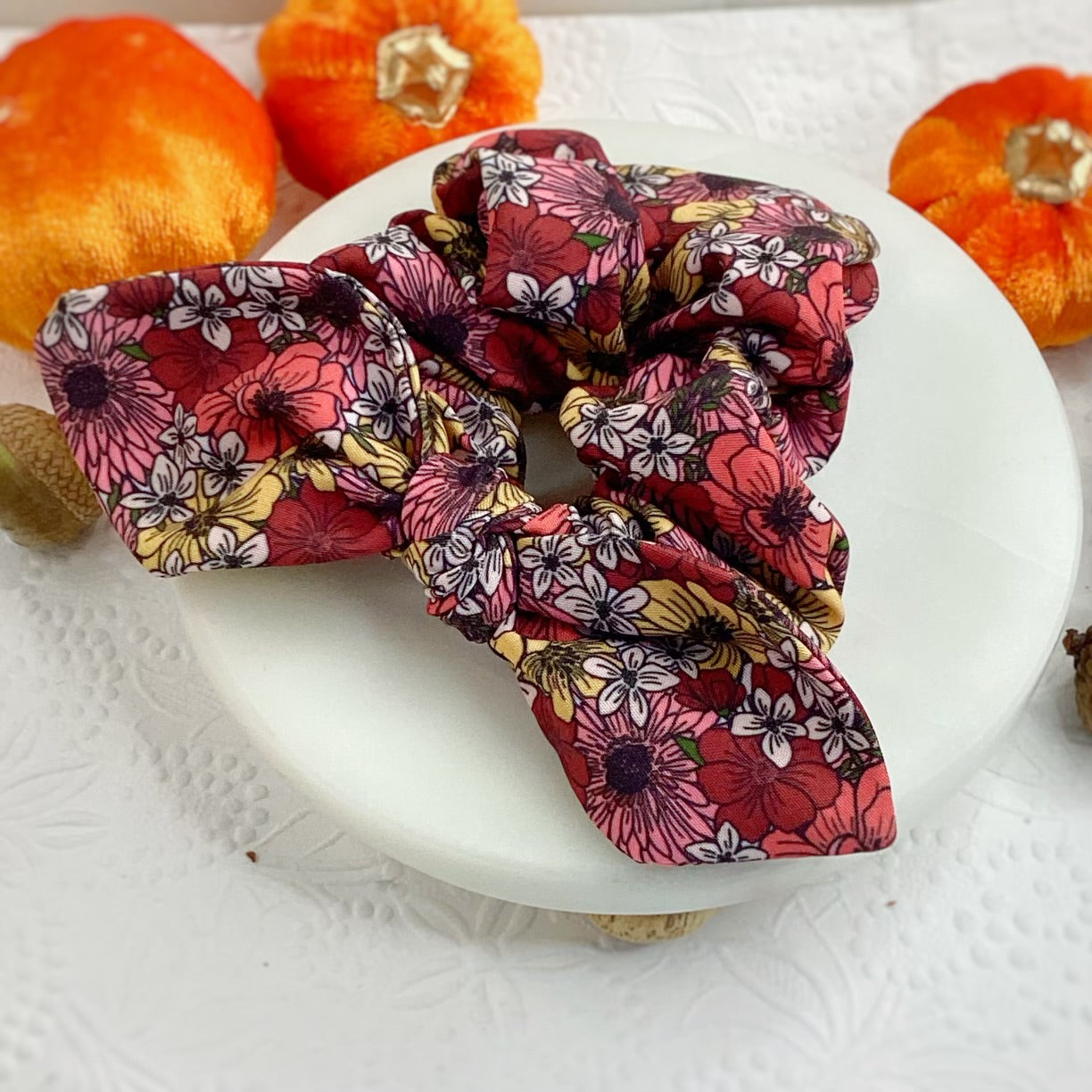 Autumn Offerings Bow Strip and Scrunchie Collection